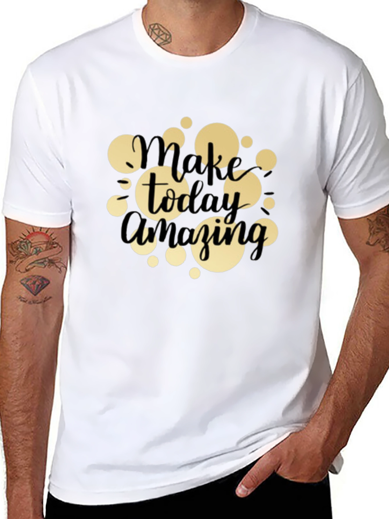 Make Today Amazing T-Shirt - Black