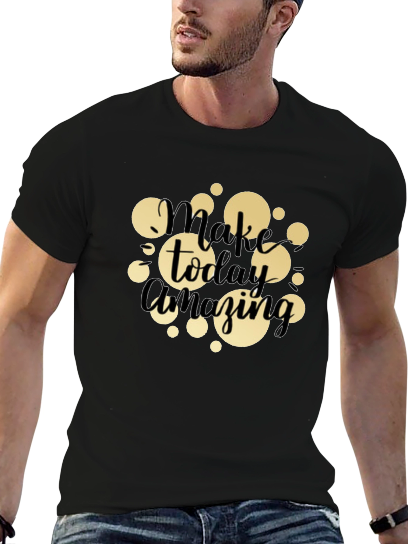 Make Today Amazing T-Shirt - Black