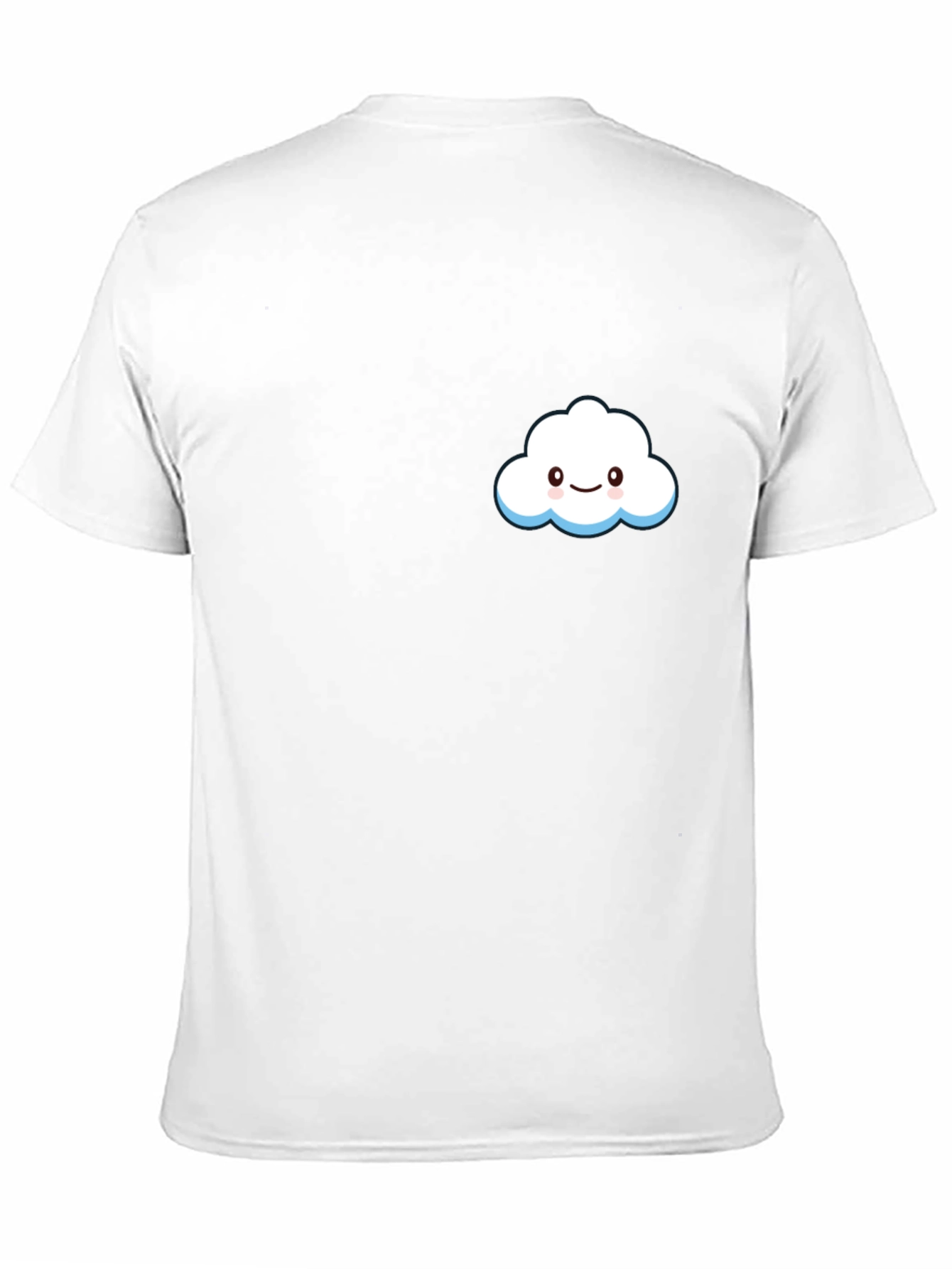 Cute Cloud Graphic Tee - Soft Cotton Comfort