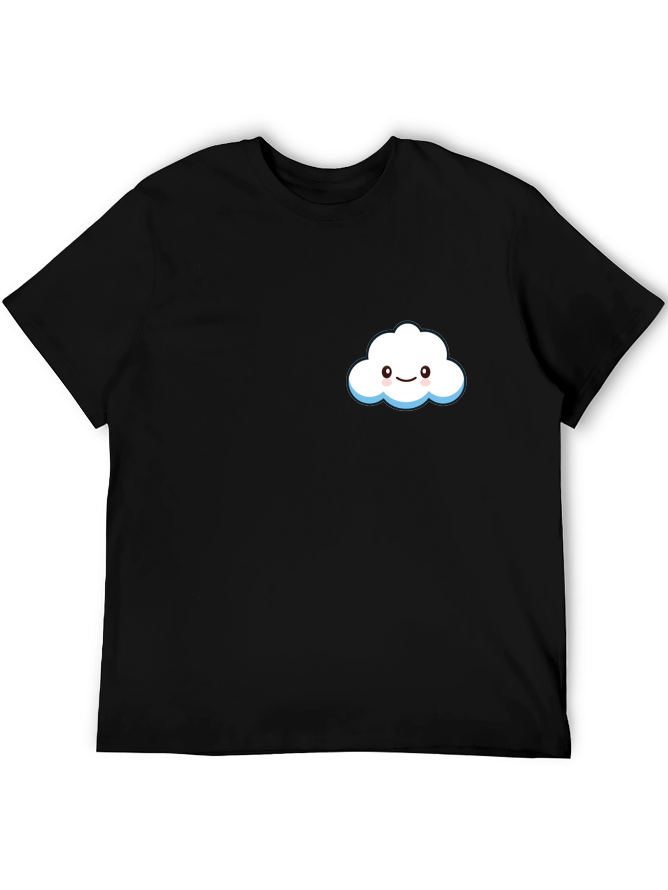 Cute Cloud Graphic Tee - Soft Cotton Comfort