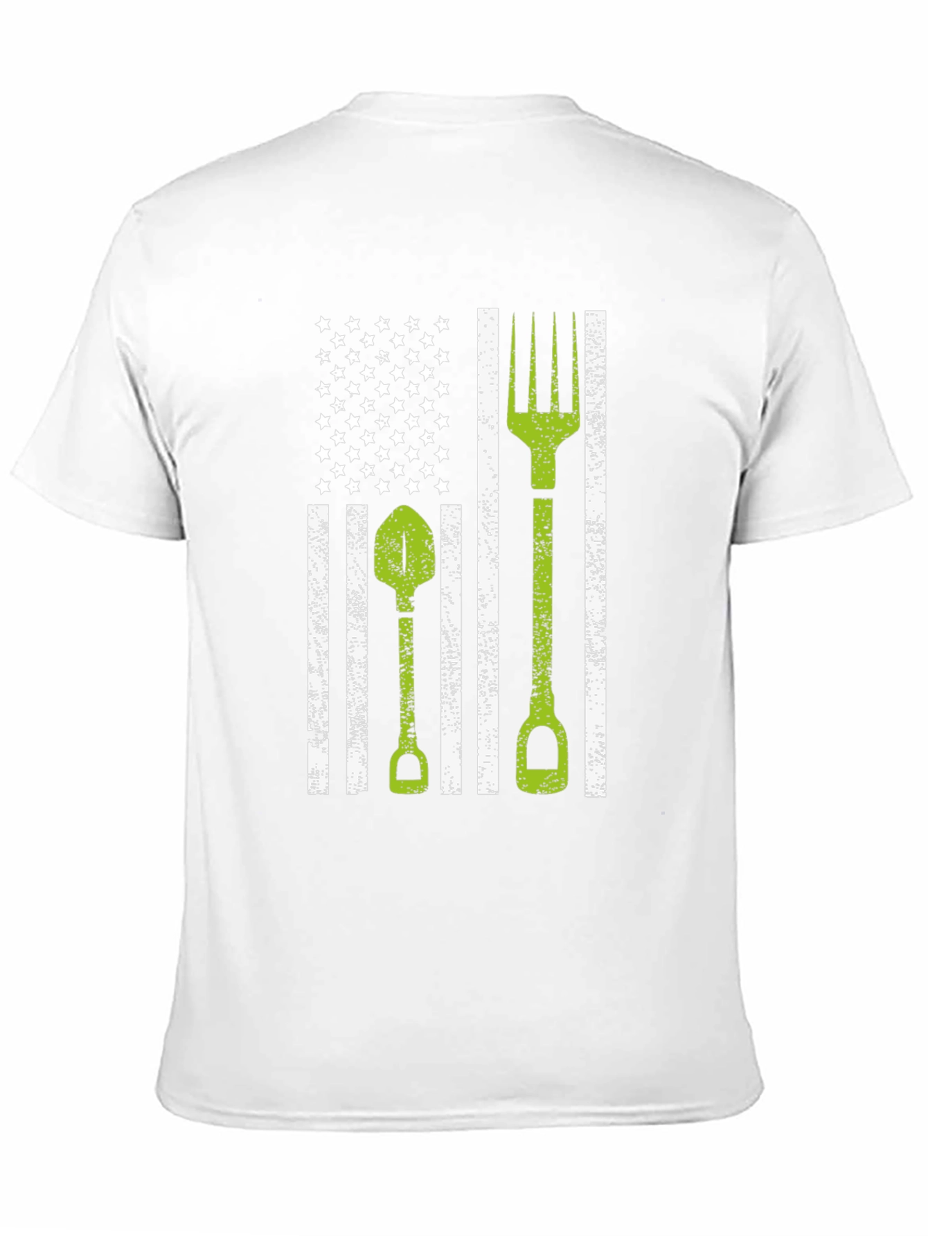 Gardener American Flag Graphic T-Shirt