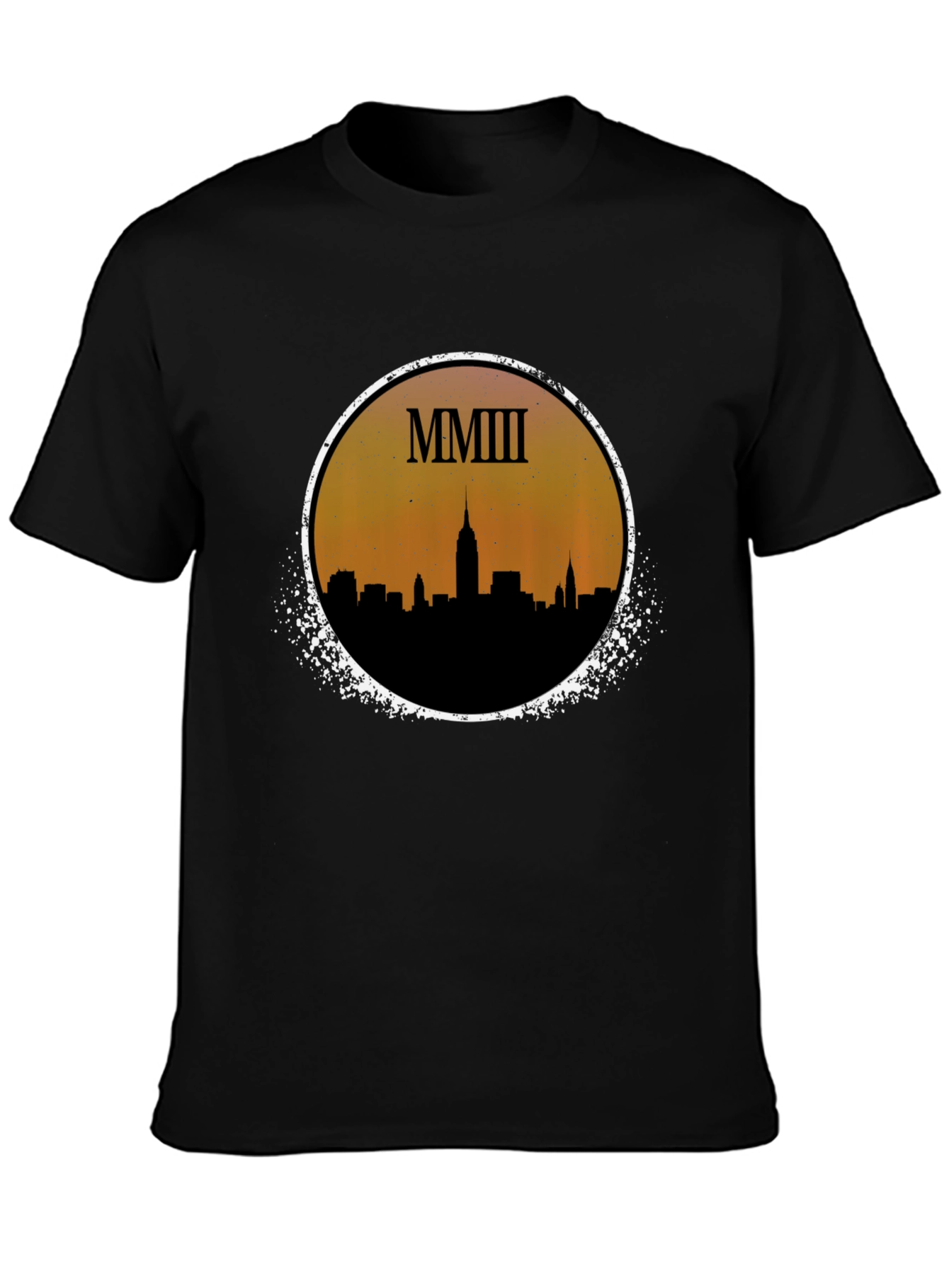MMIII Cityscape Black Graphic Tee