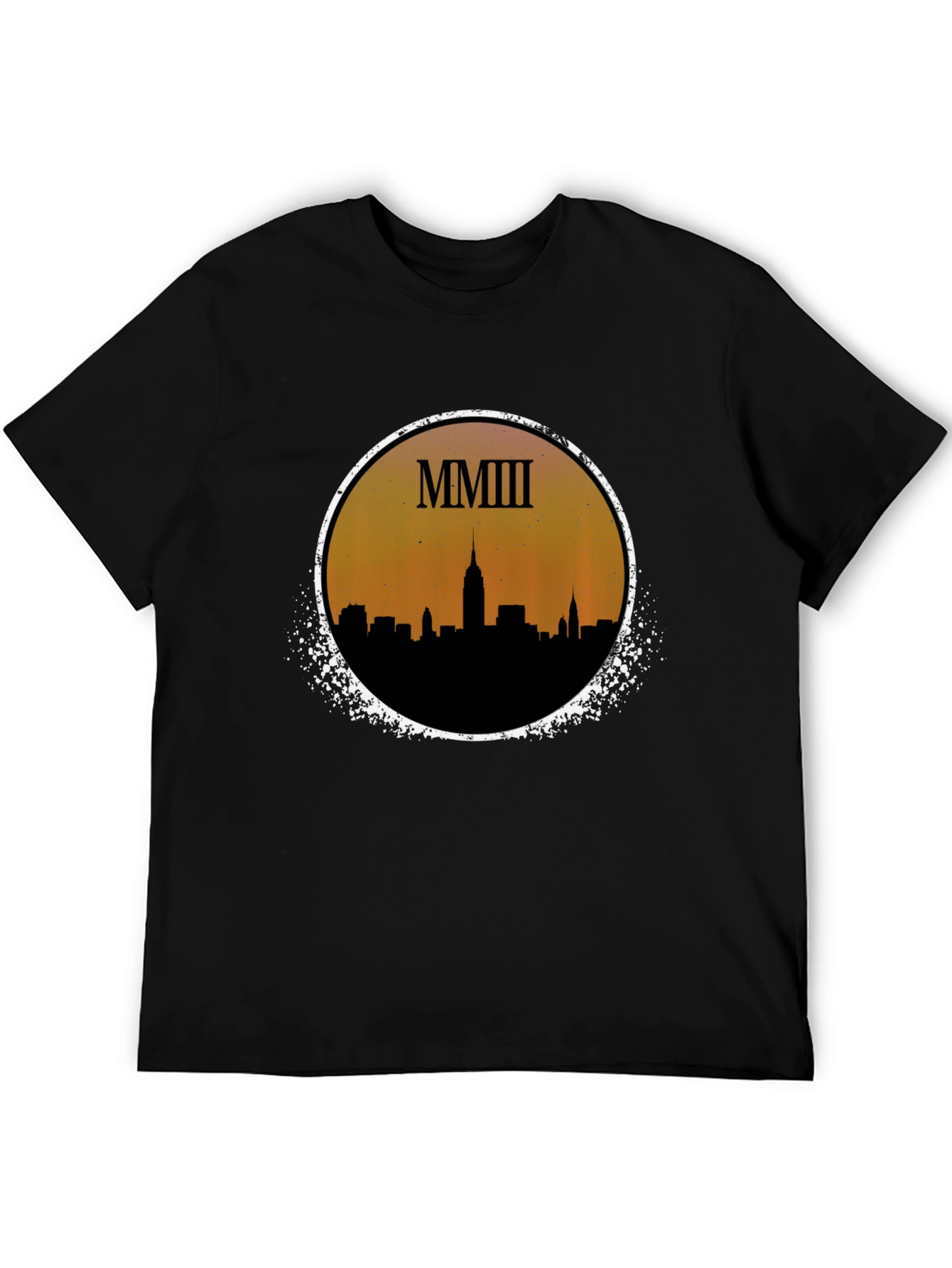 MMIII Cityscape Black Graphic Tee