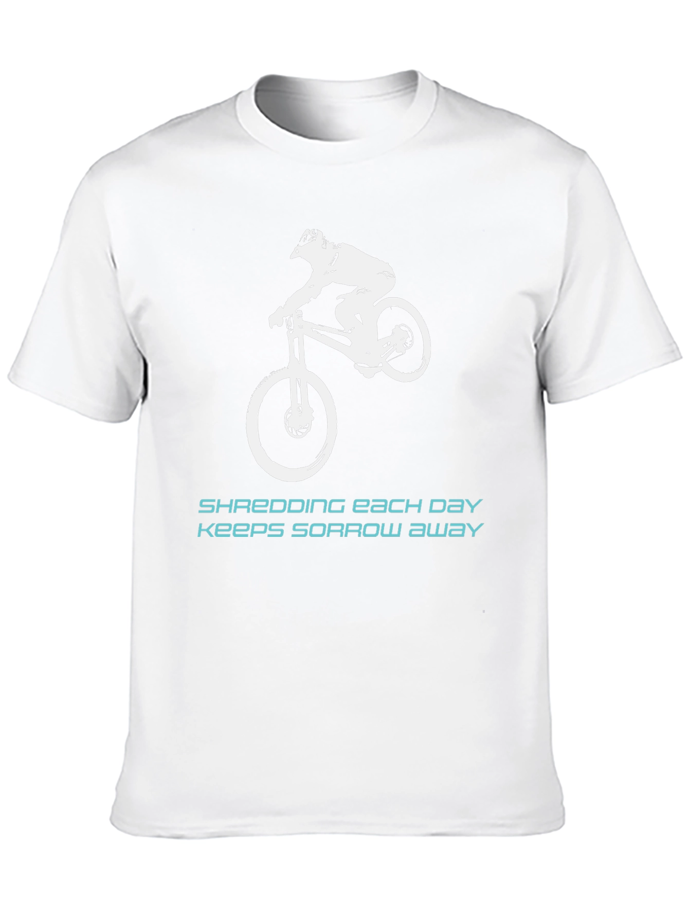 Shredding Away Sorrow Black Graphic Tee