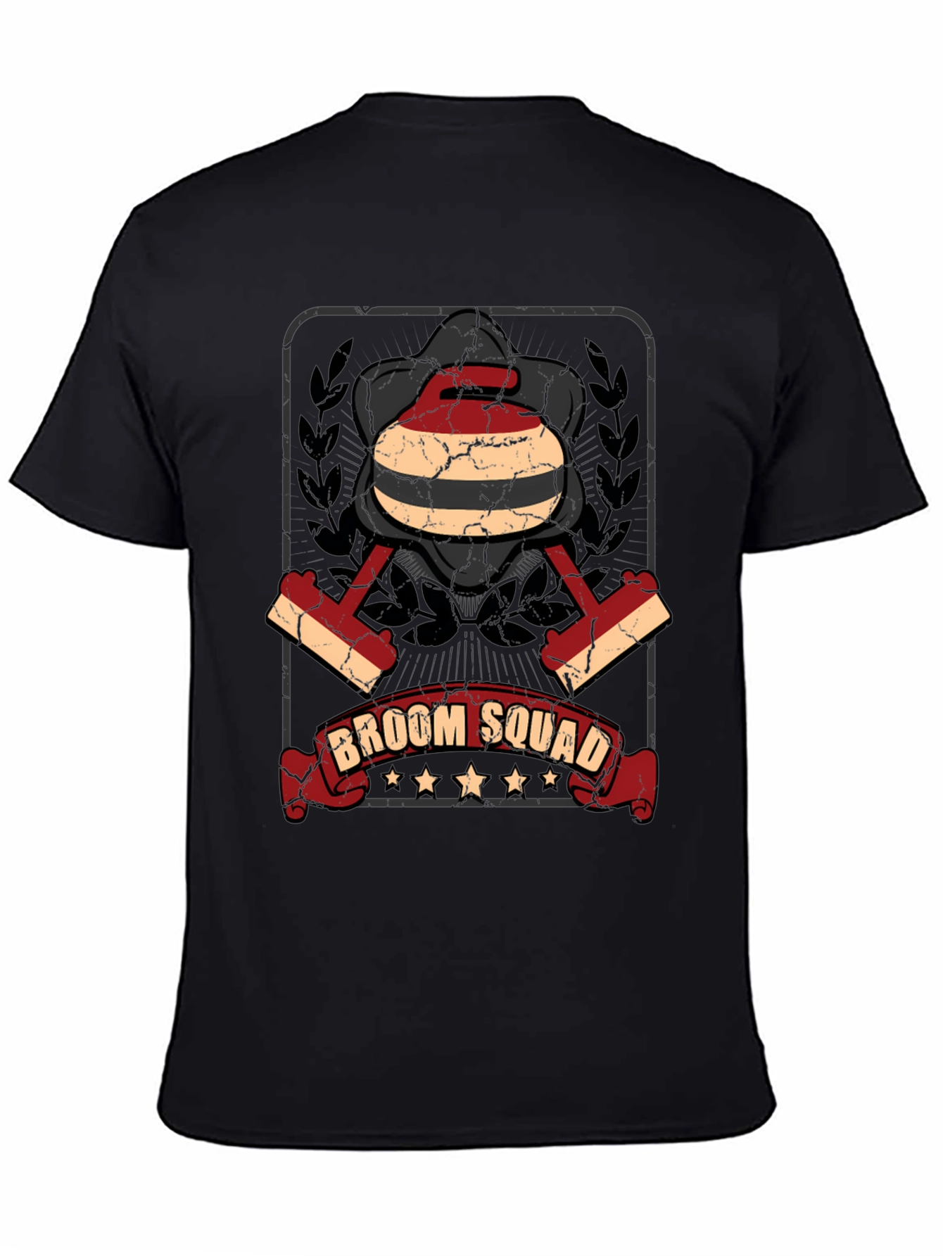 Broom Squad Graphic Tee - Curling Team Shirt