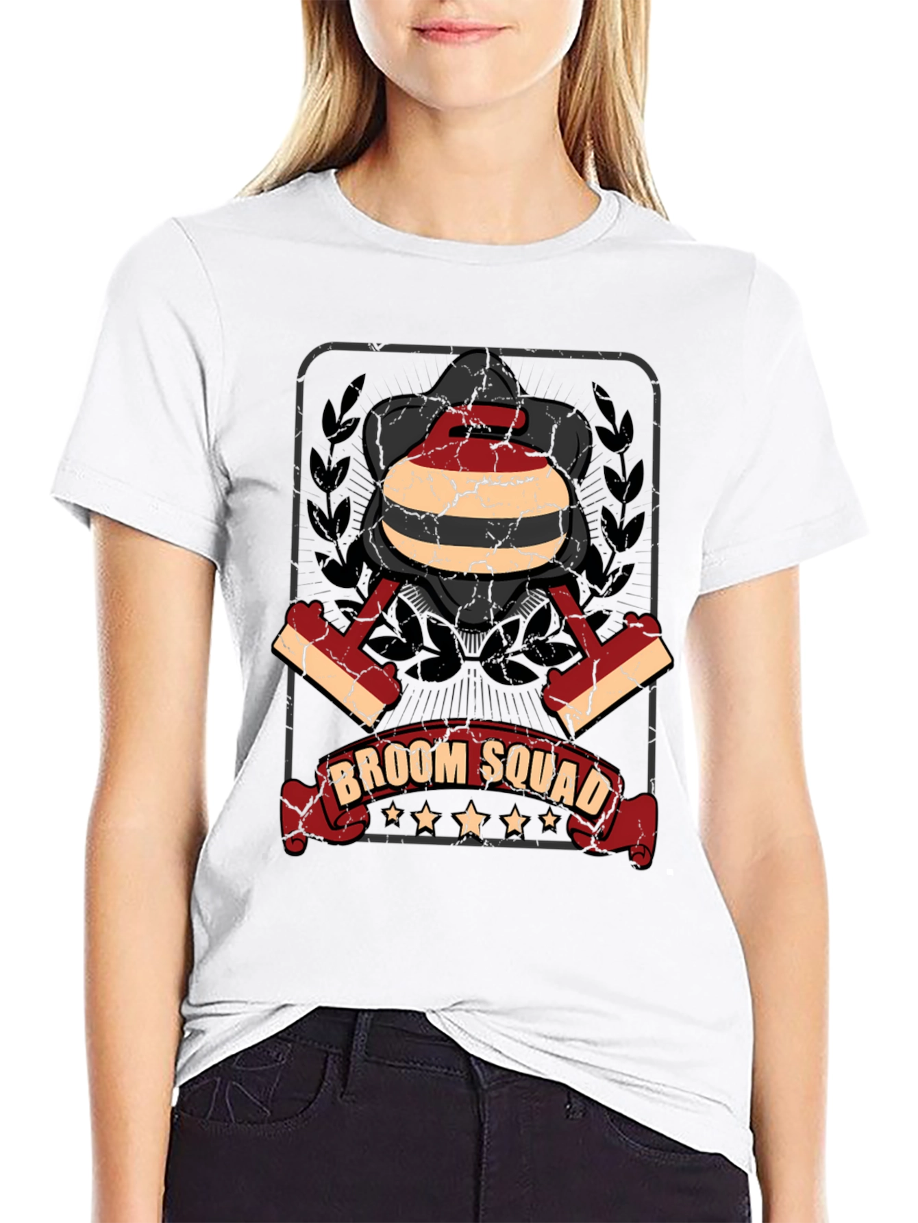 Broom Squad Graphic Tee - Curling Team Shirt