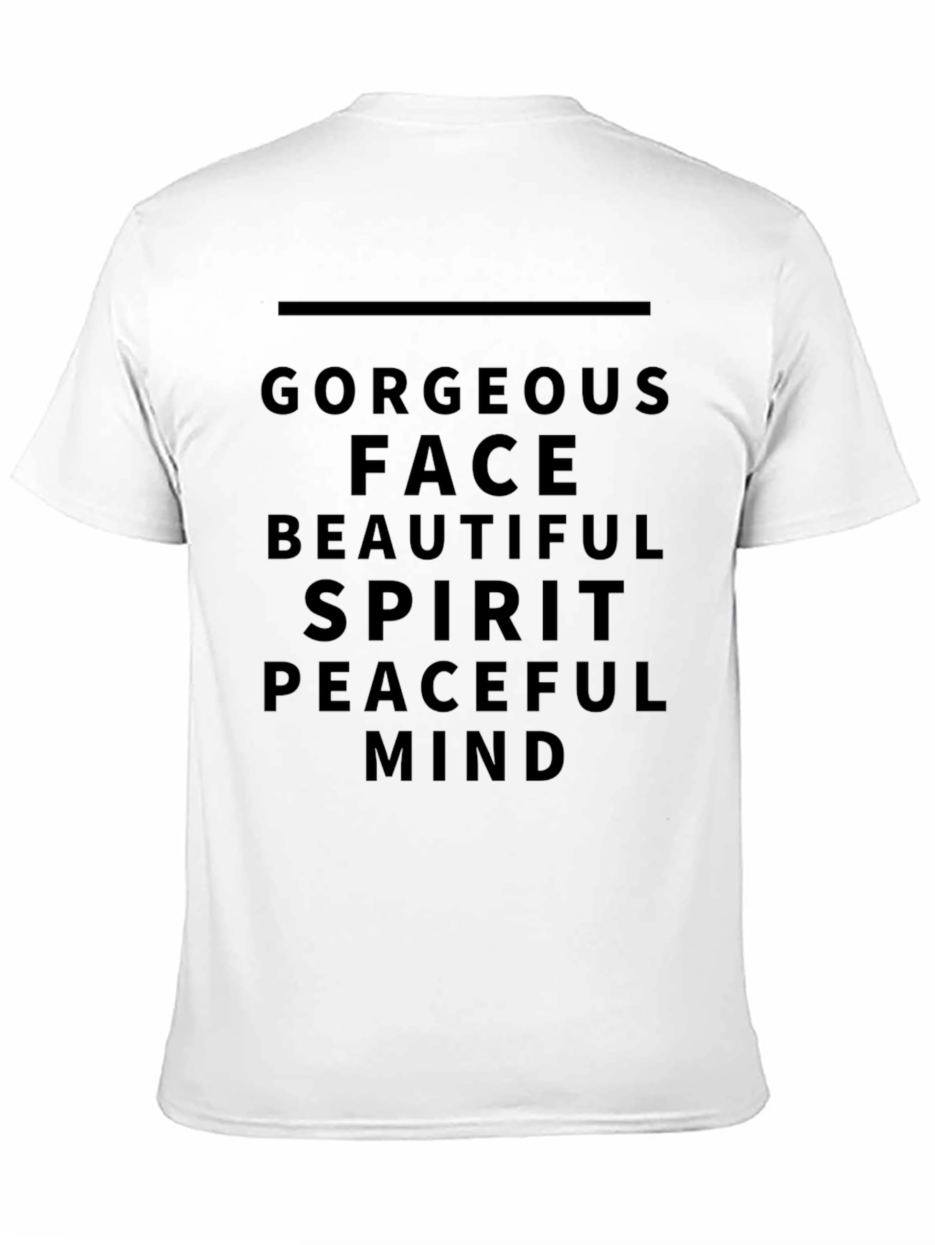 Gorgeous Face Graphic Print T-Shirt