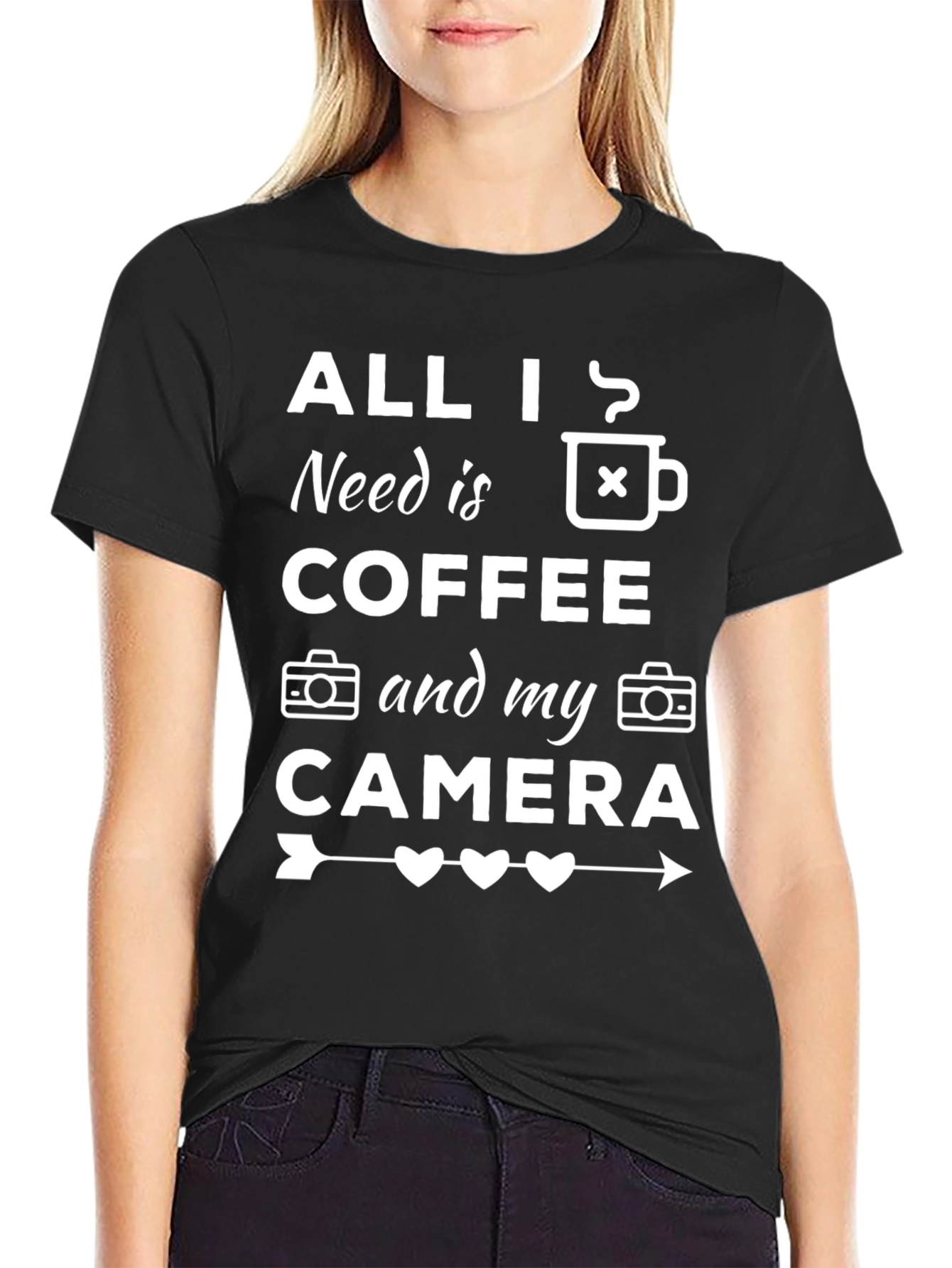 All I Need Is Coffee and My Camera T-Shirt
