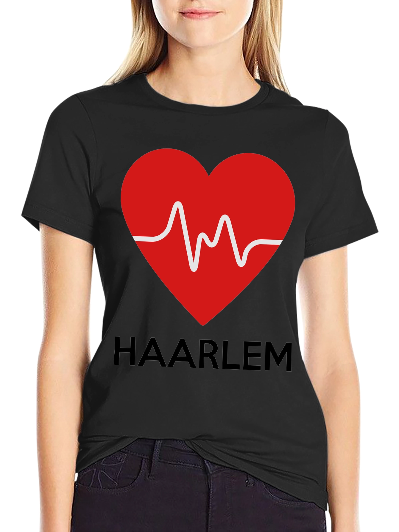 Haarlem Heartbeat T-Shirt - City Pride Tee