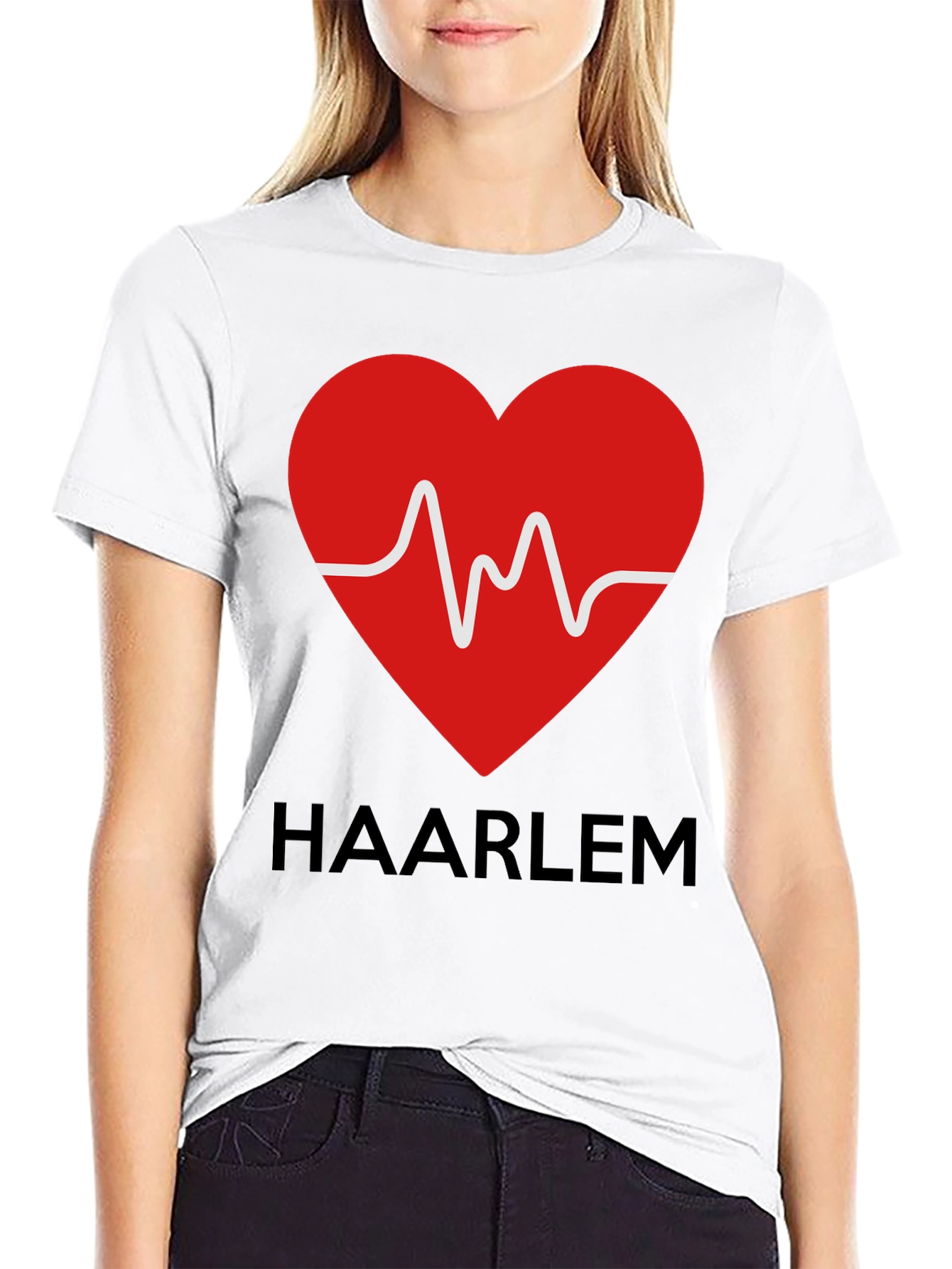Haarlem Heartbeat T-Shirt - City Pride Tee