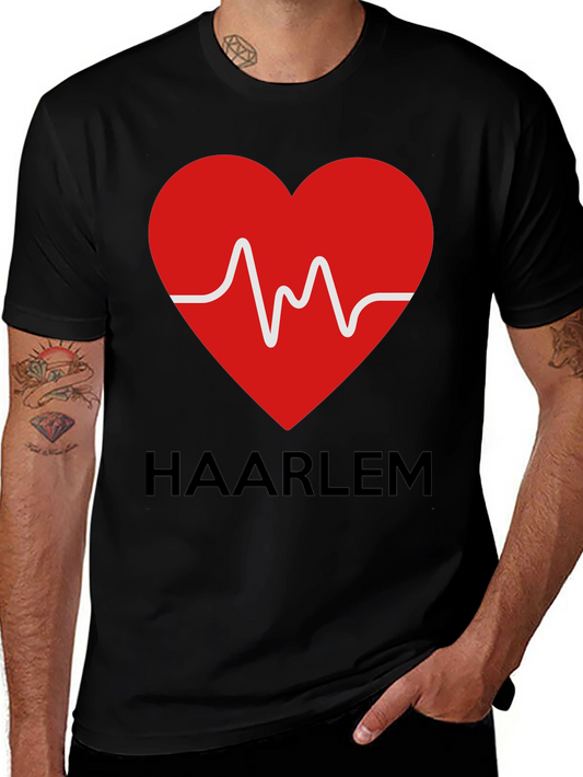 Haarlem Heartbeat T-Shirt - City Pride Tee