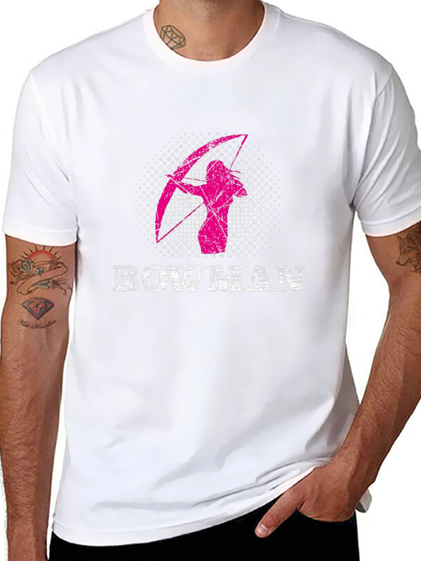 Bowman Graphic T-Shirt - Archery Design