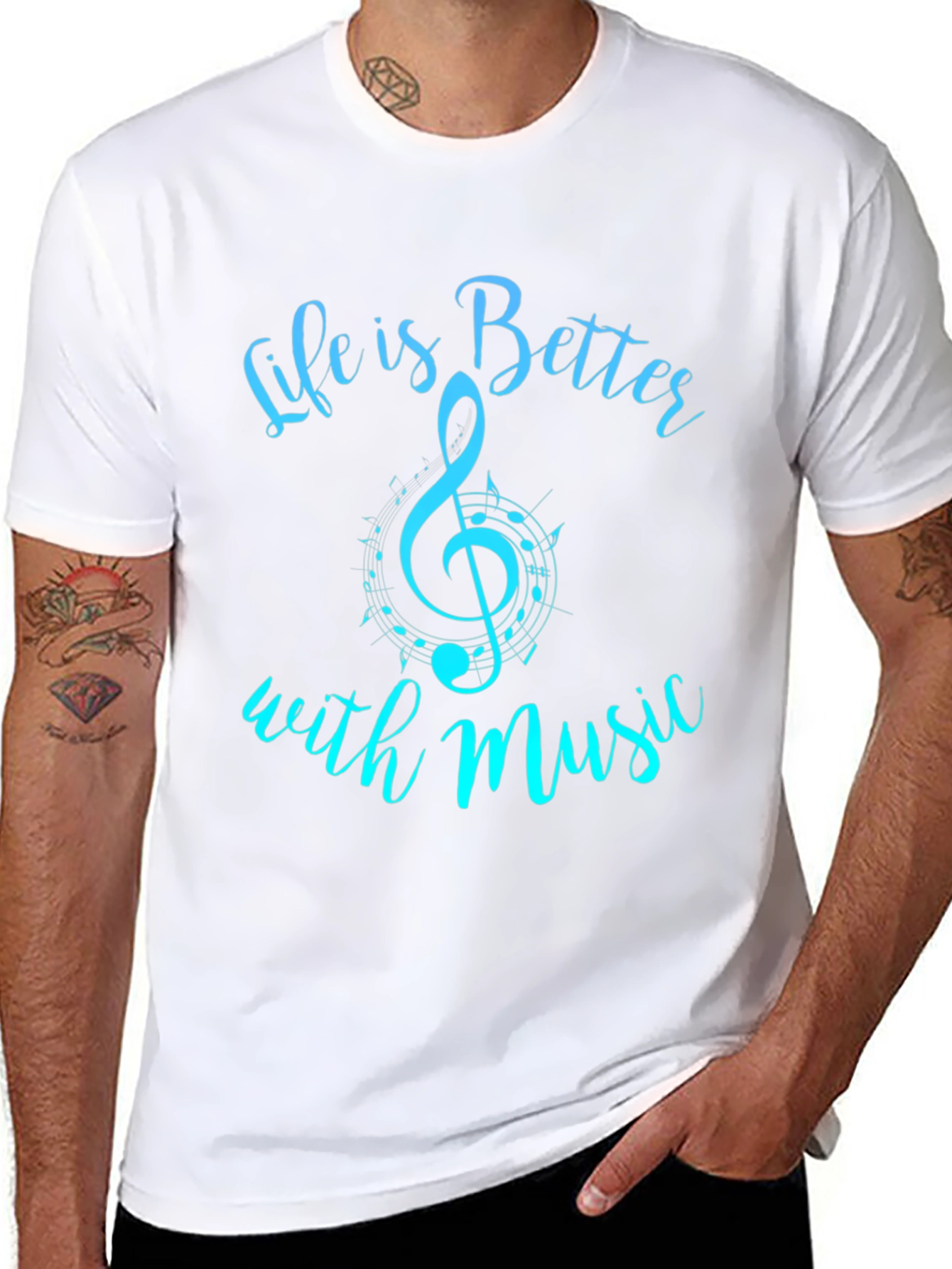 Life is Better With Music T-Shirt