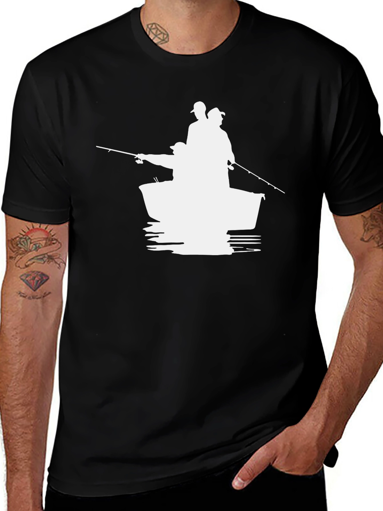 Fishing Boat Graphic Tee - Anglers T-Shirt