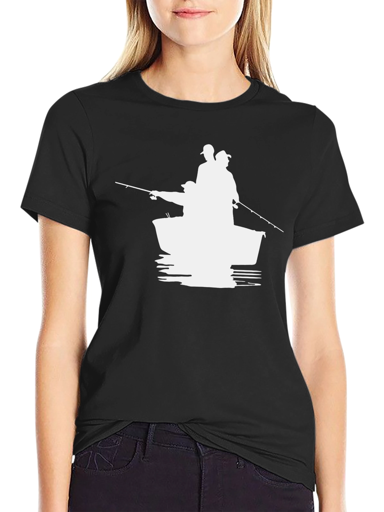 Fishing Boat Graphic Tee - Anglers T-Shirt