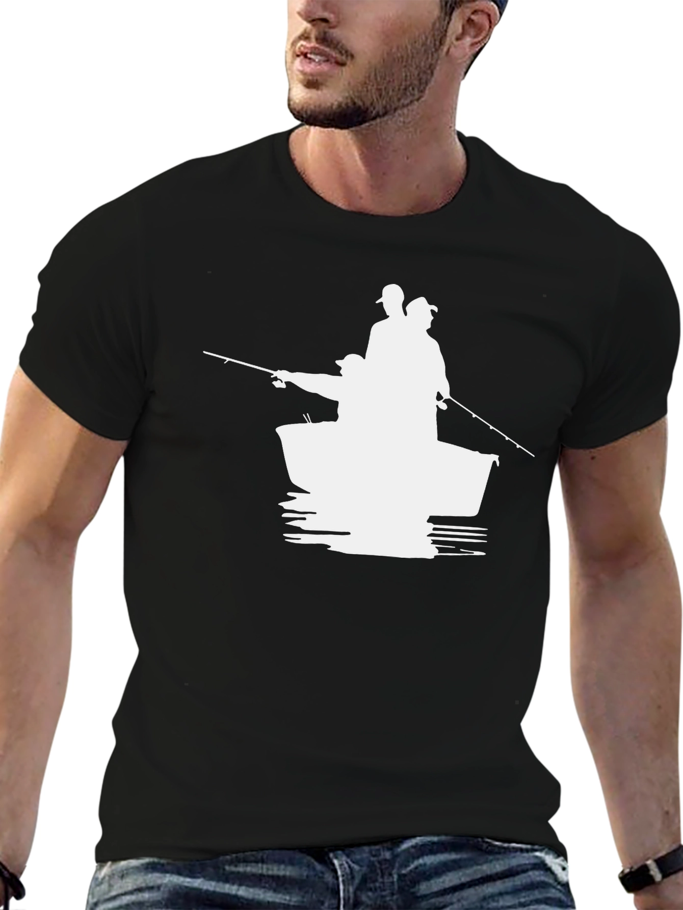 Fishing Boat Graphic Tee - Anglers T-Shirt