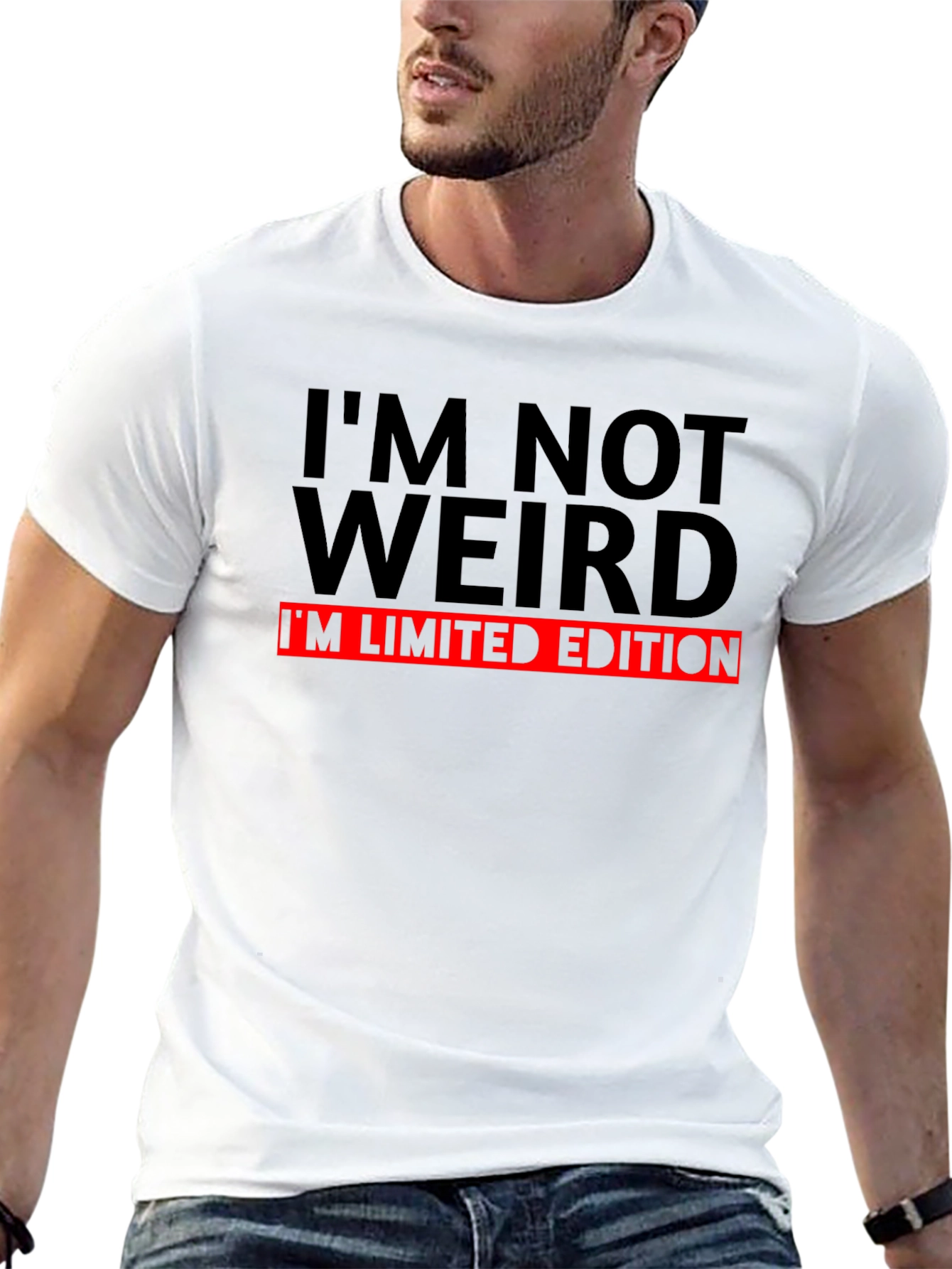 Im Not Weird Limited Edition Black T-Shirt