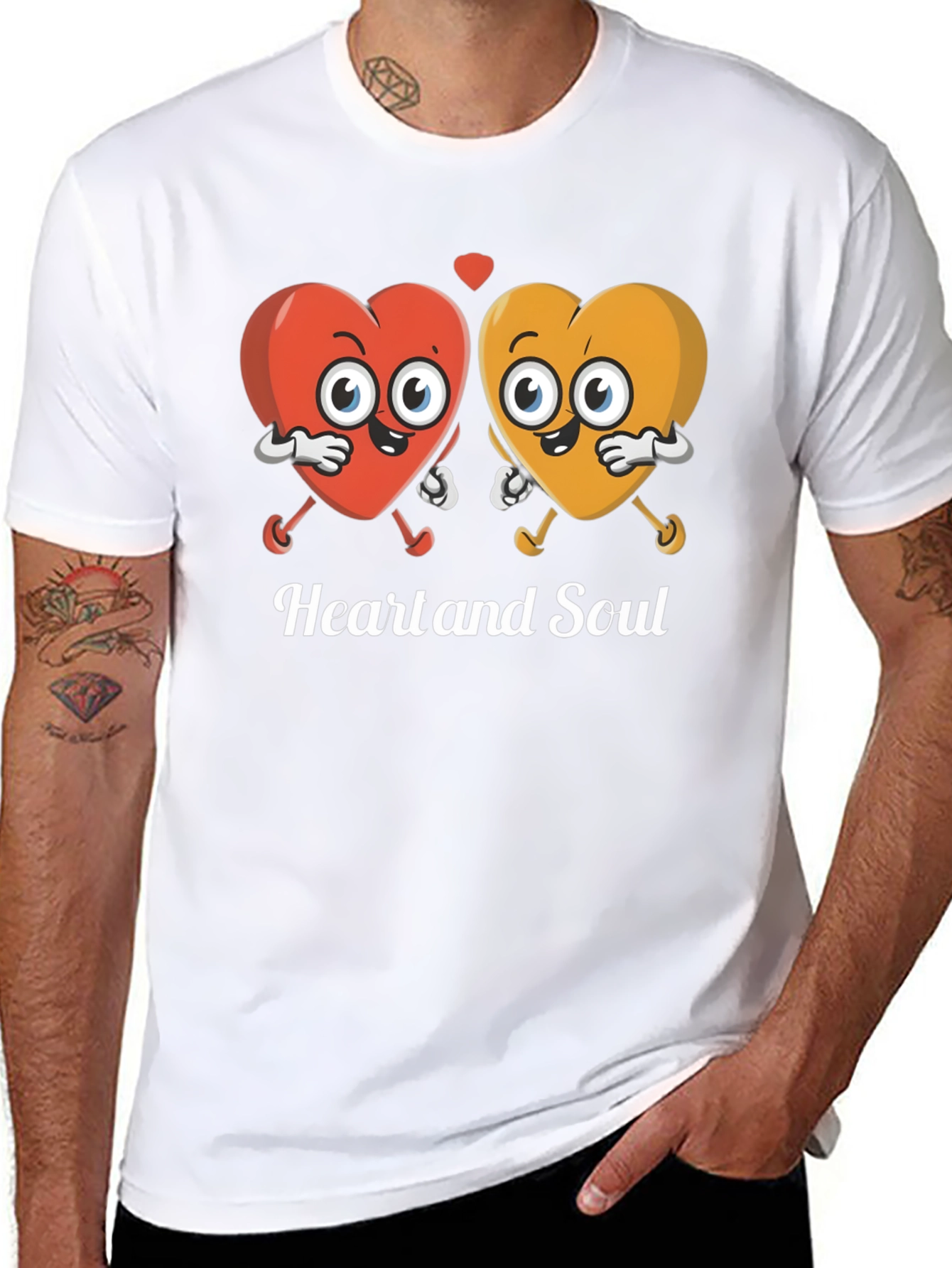 Heart and Soul Graphic T-Shirt