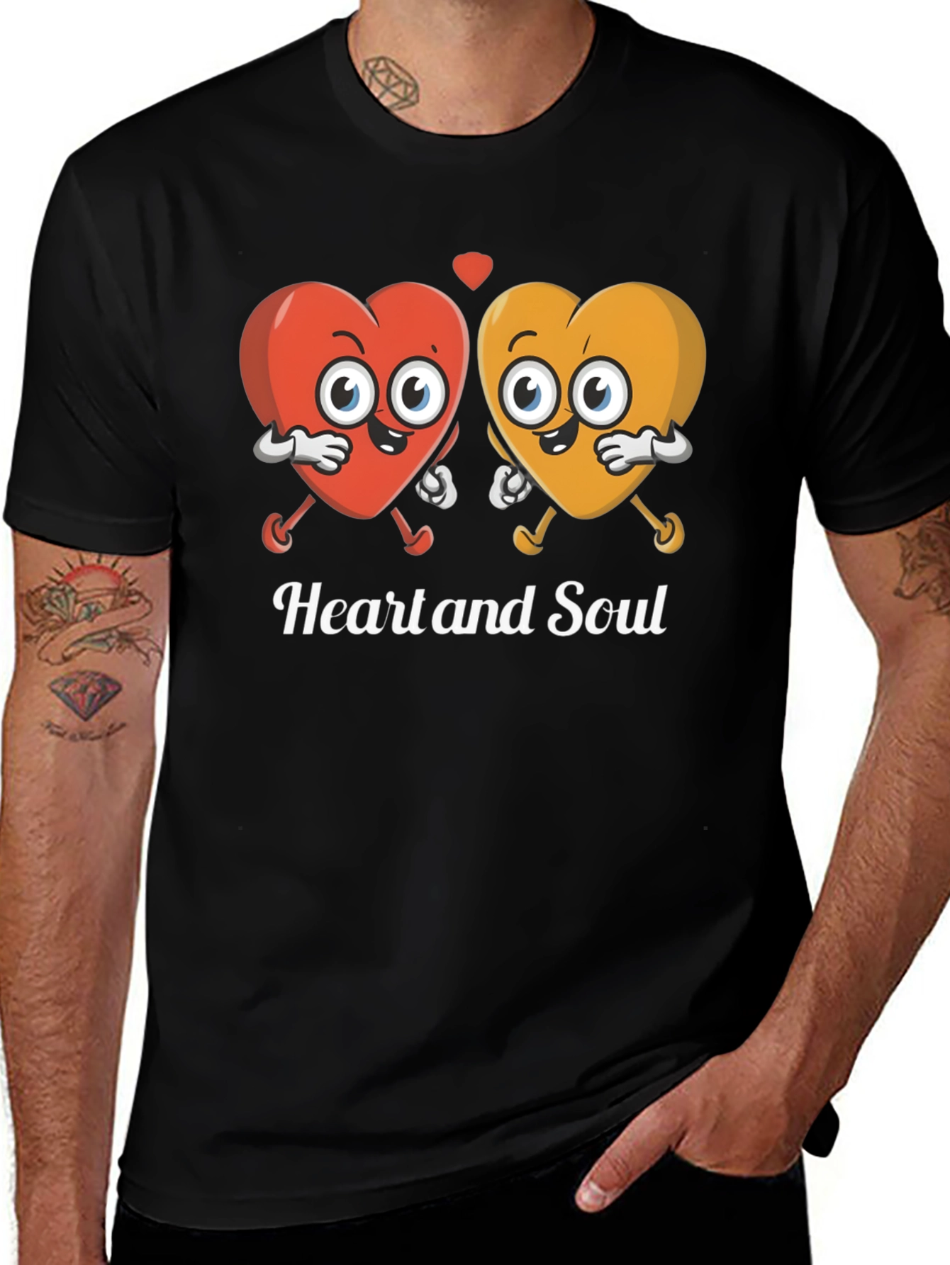 Heart and Soul Graphic T-Shirt
