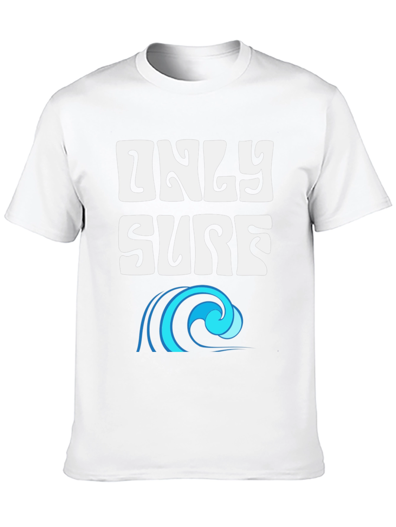 Only Surf Tee - Black Graphic T-Shirt