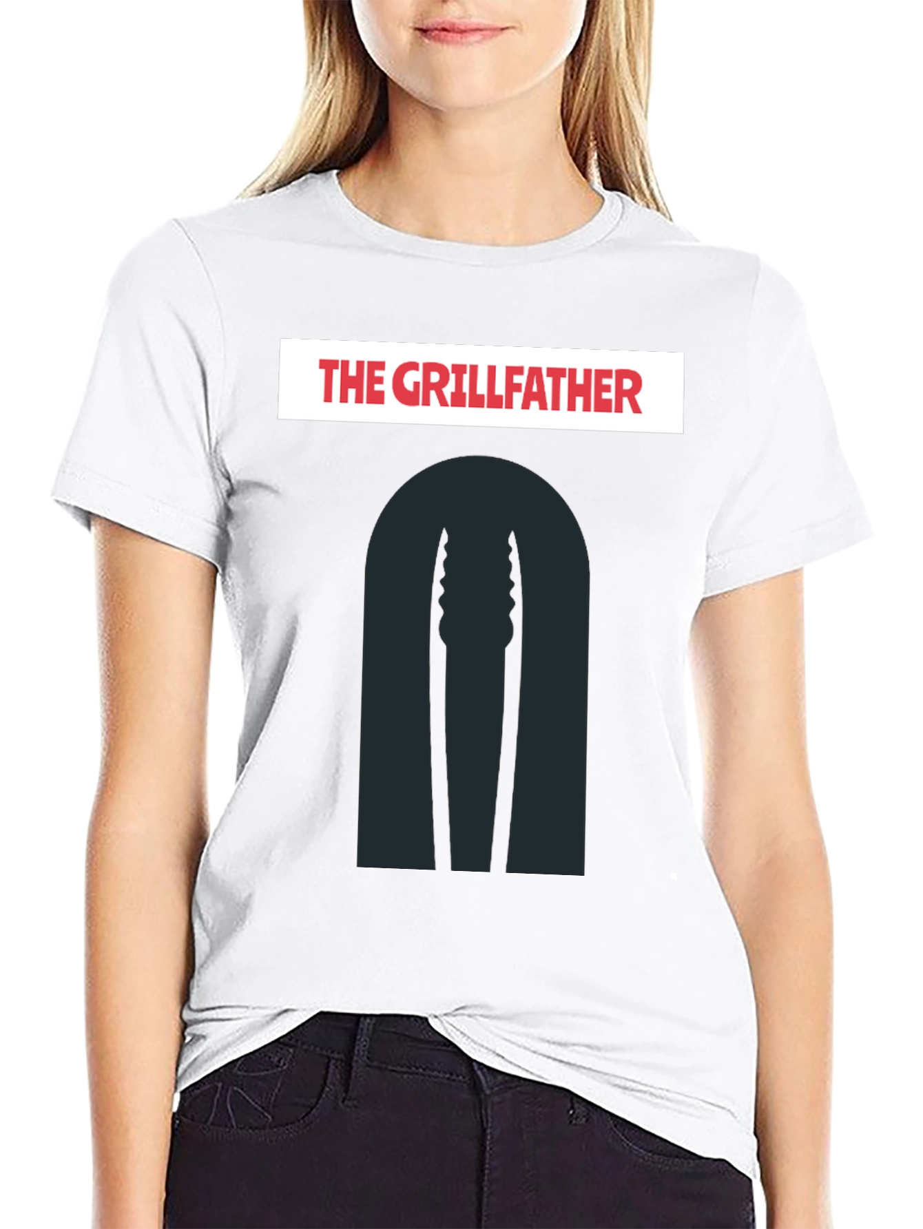 The Grillfather Funny Grilling T-Shirt