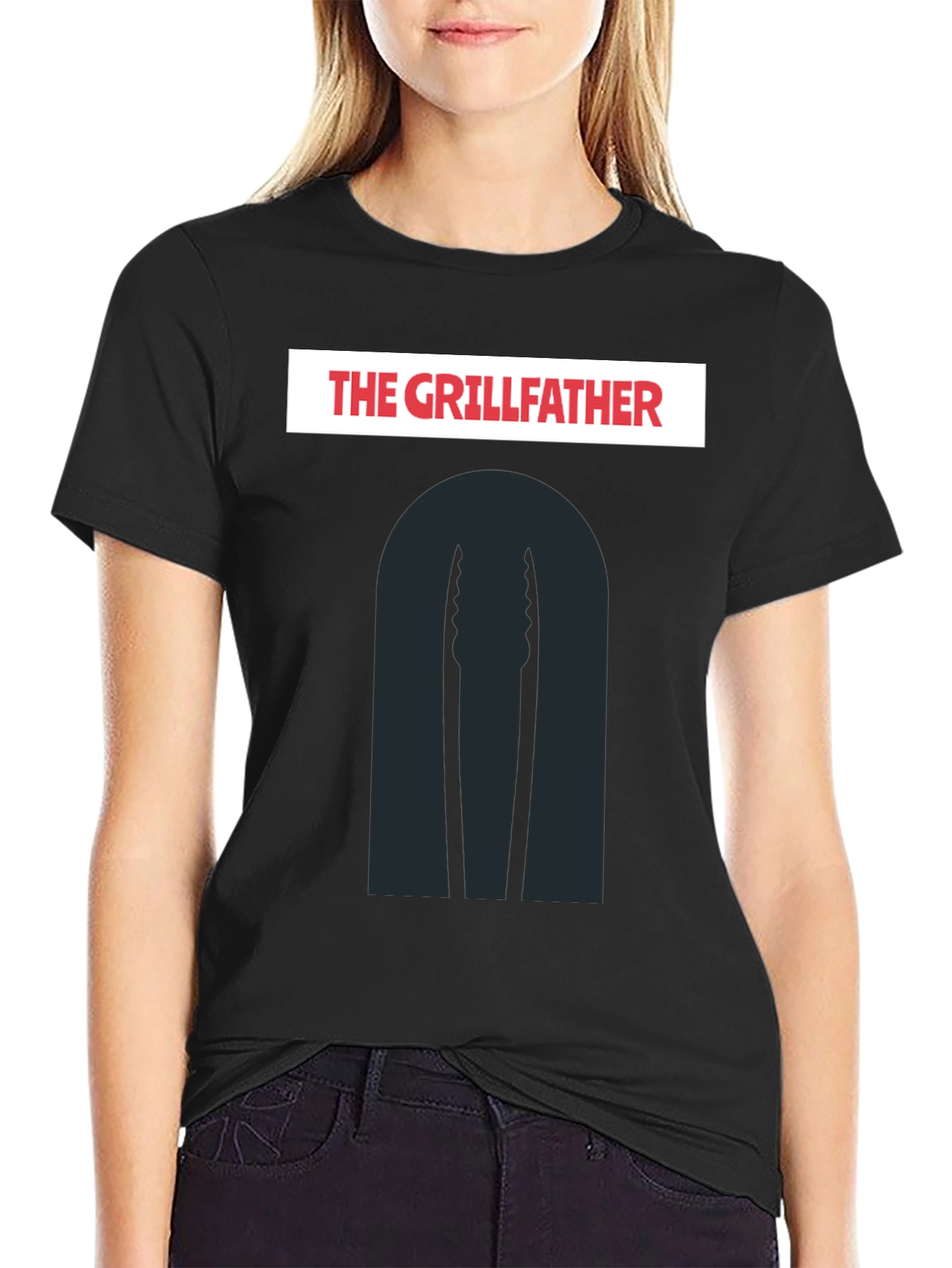 The Grillfather Funny Grilling T-Shirt