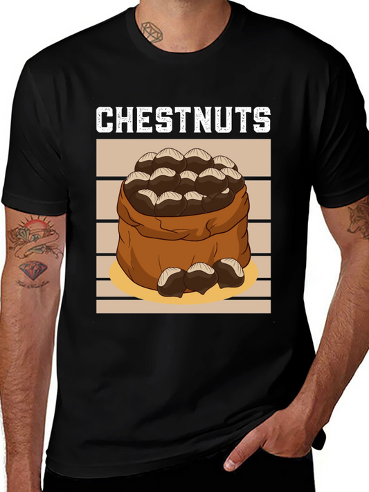 Chestnuts T-Shirt - Funny Fall Harvest Tee