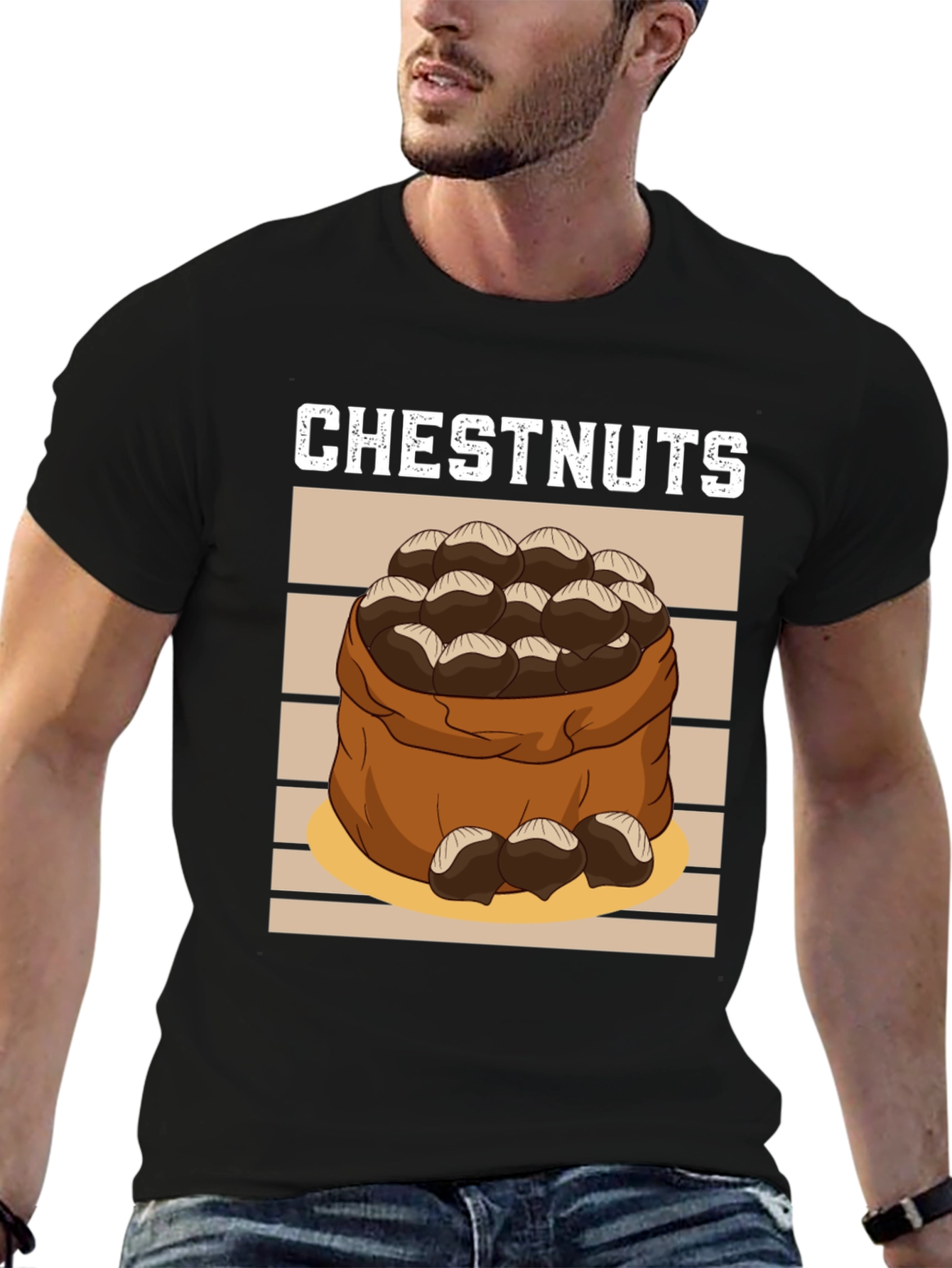 Chestnuts T-Shirt - Funny Fall Harvest Tee