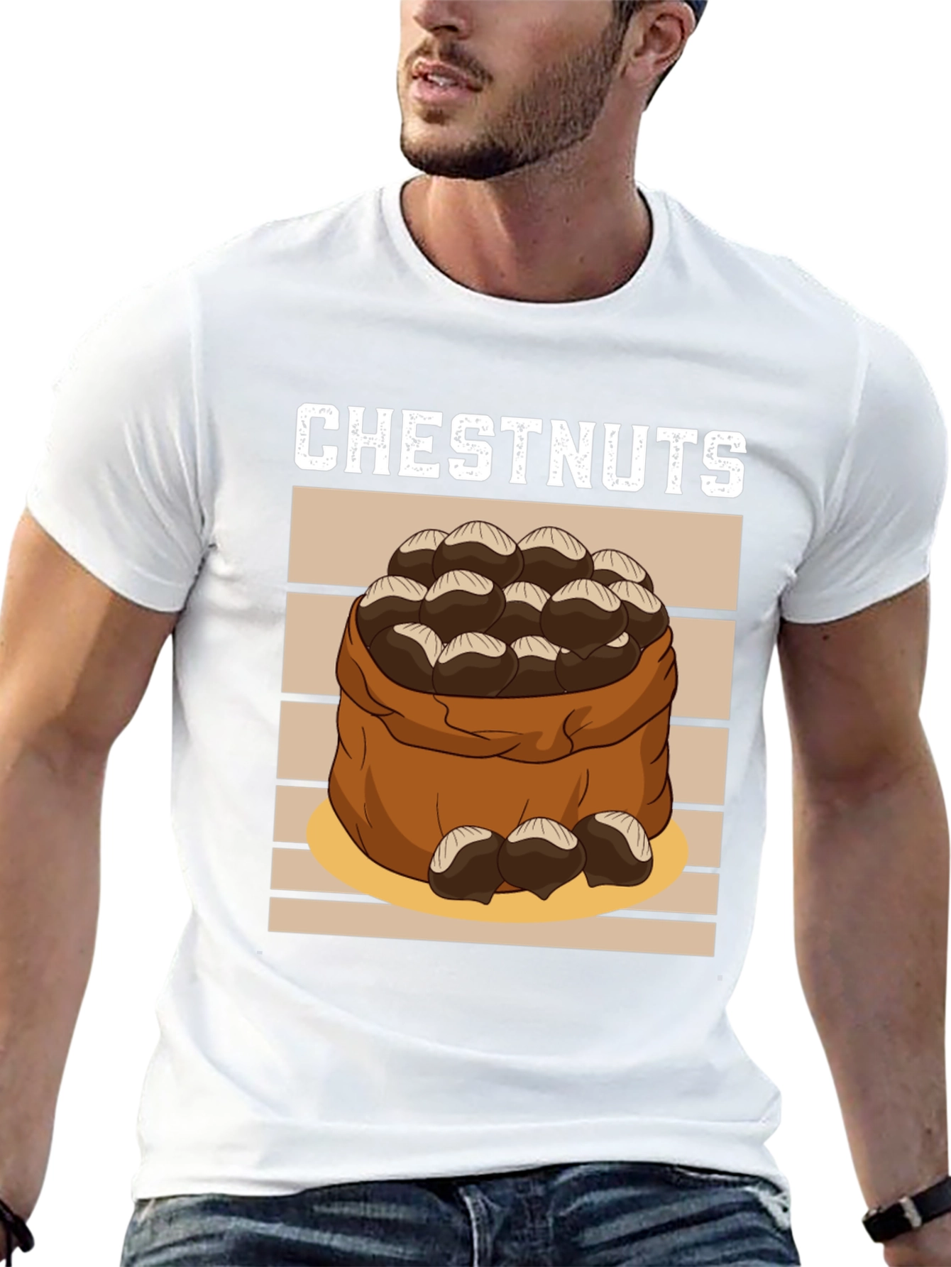 Chestnuts T-Shirt - Funny Fall Harvest Tee