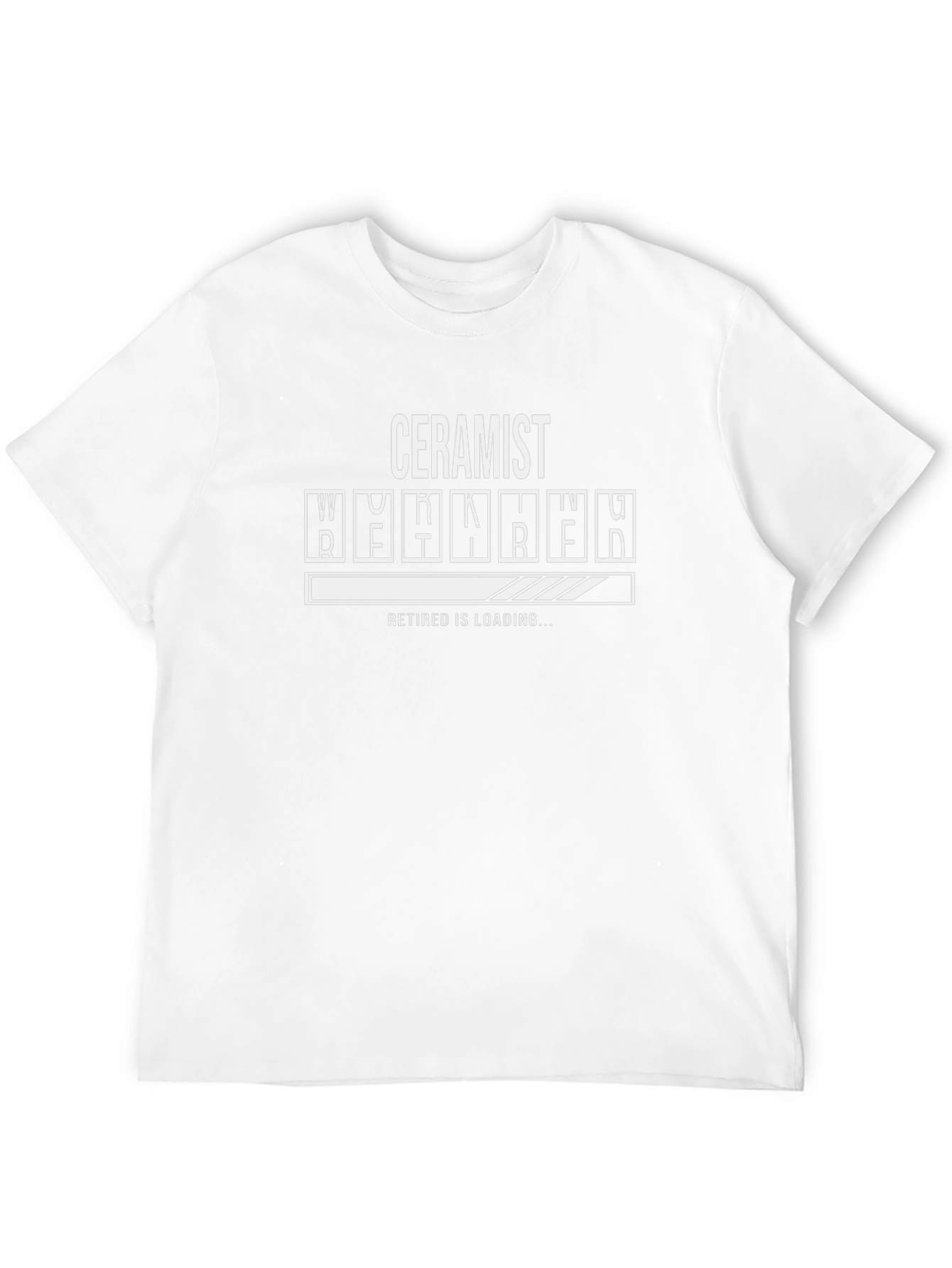 Ceramist Retirement Loading Funny T-Shirt