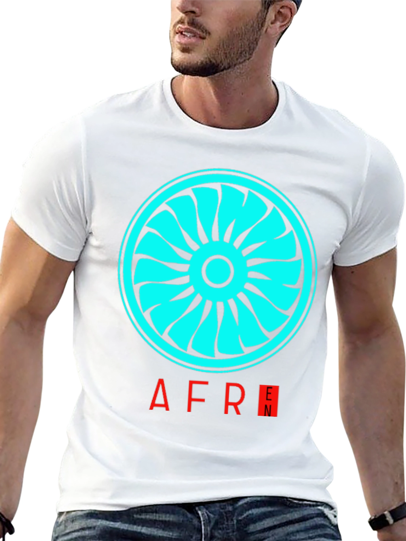 AFRE Custom Graphic Tee - Black