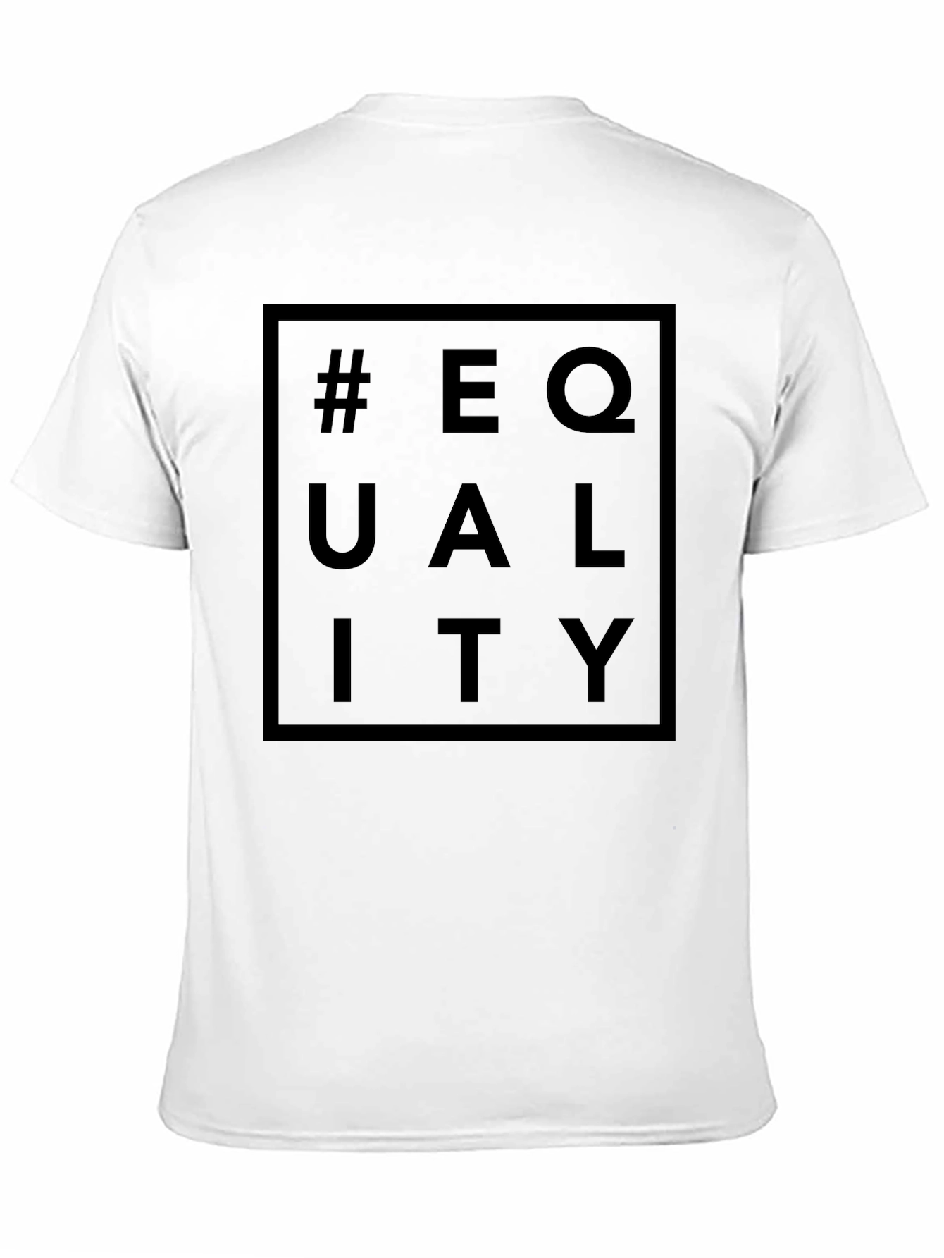 Equality Graphic Tee - Black Unisex T-Shirt