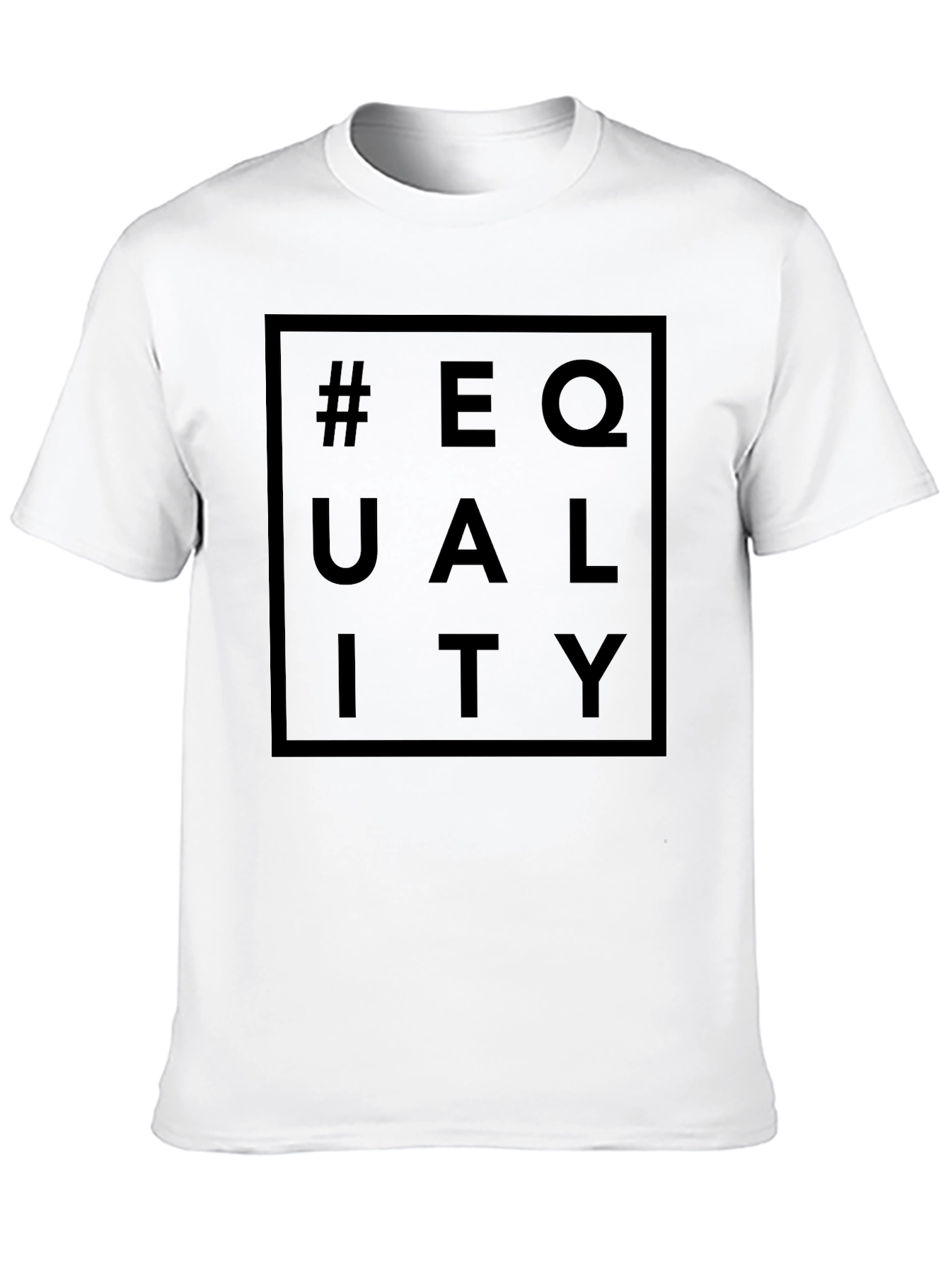 Equality Graphic Tee - Black Unisex T-Shirt