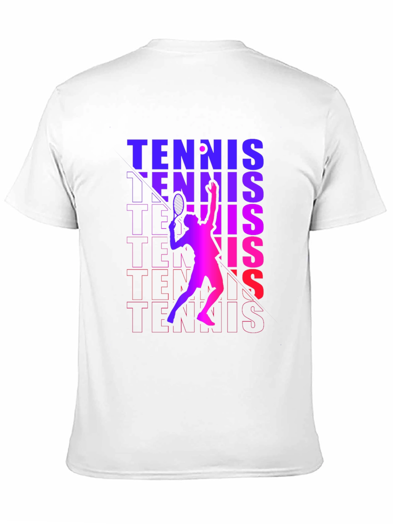 Tennis Player Graphic Tee - Serve Up Style