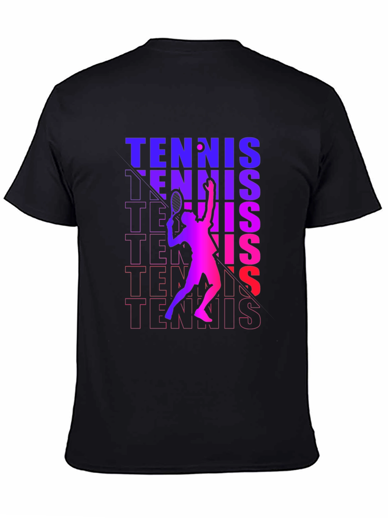 Tennis Player Graphic Tee - Serve Up Style