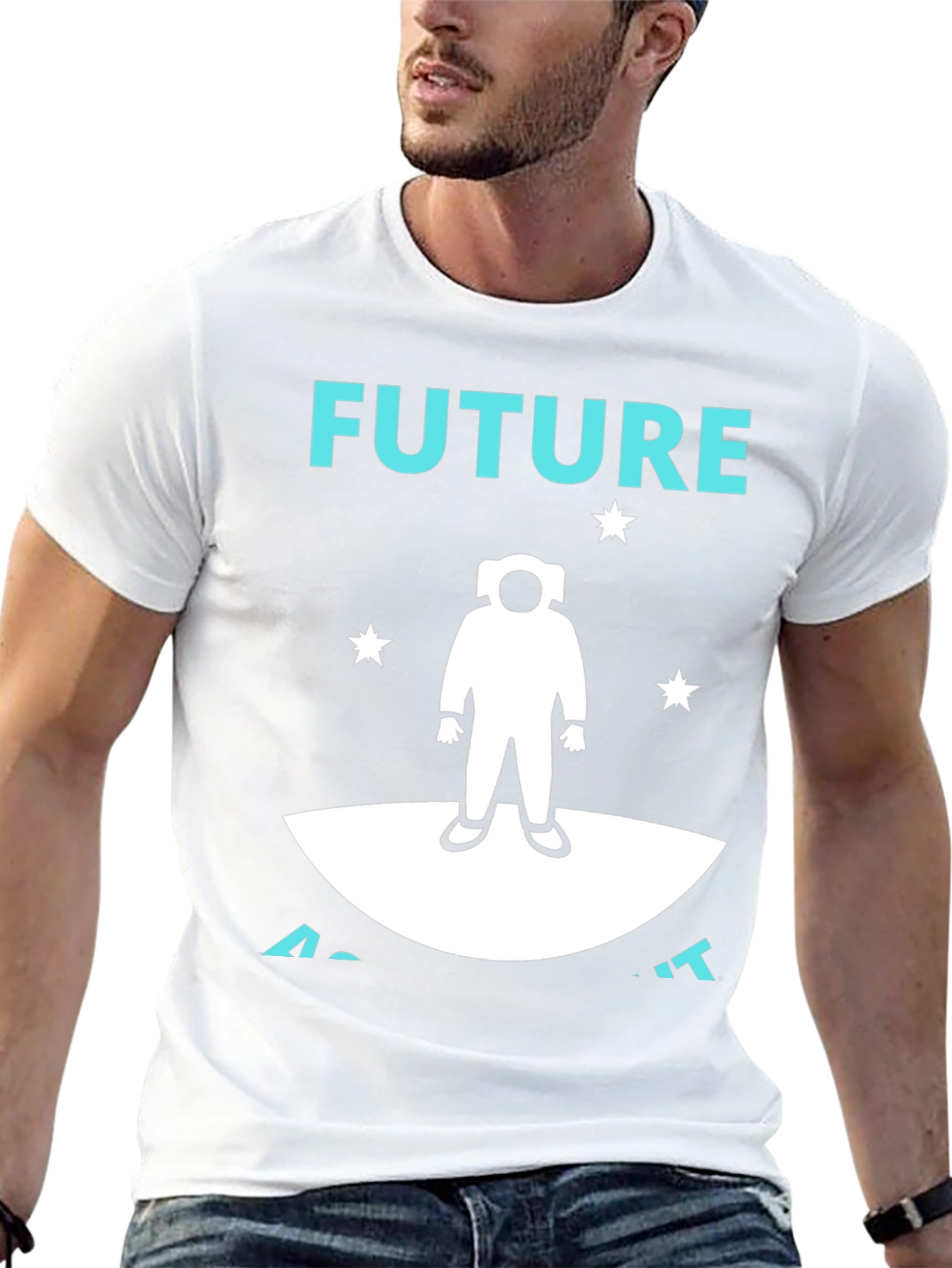 Future Astronaut Graphic T-Shirt - Space Explorer Tee
