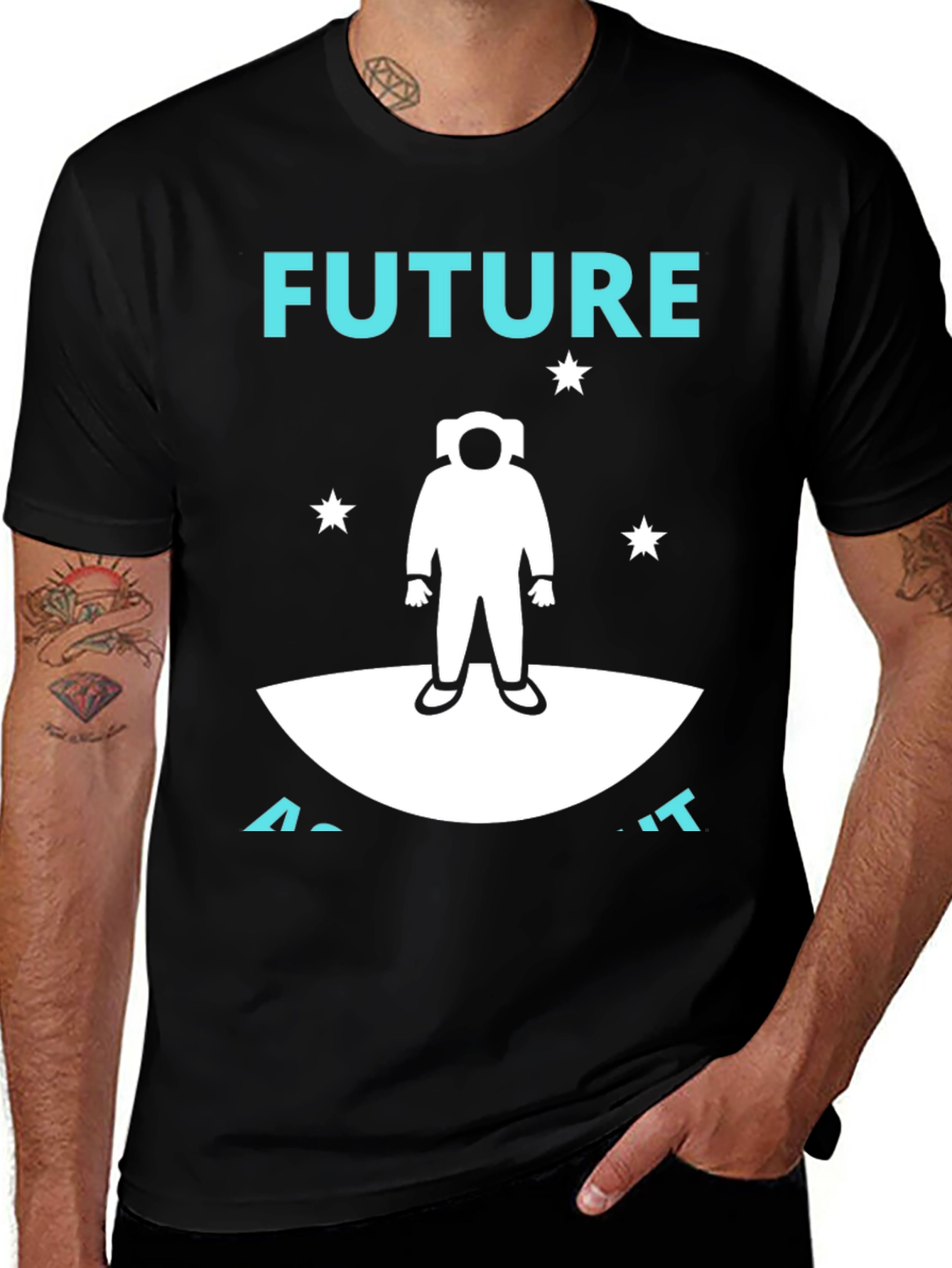 Future Astronaut Graphic T-Shirt - Space Explorer Tee