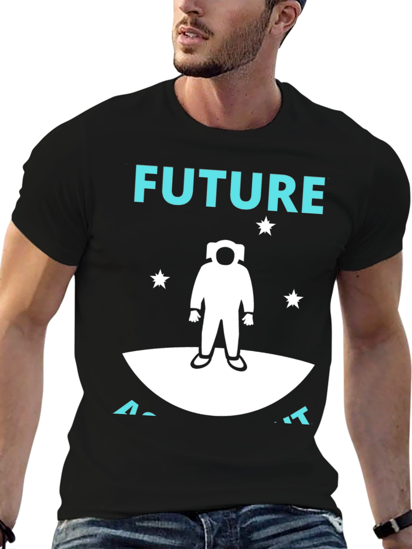 Future Astronaut Graphic T-Shirt - Space Explorer Tee