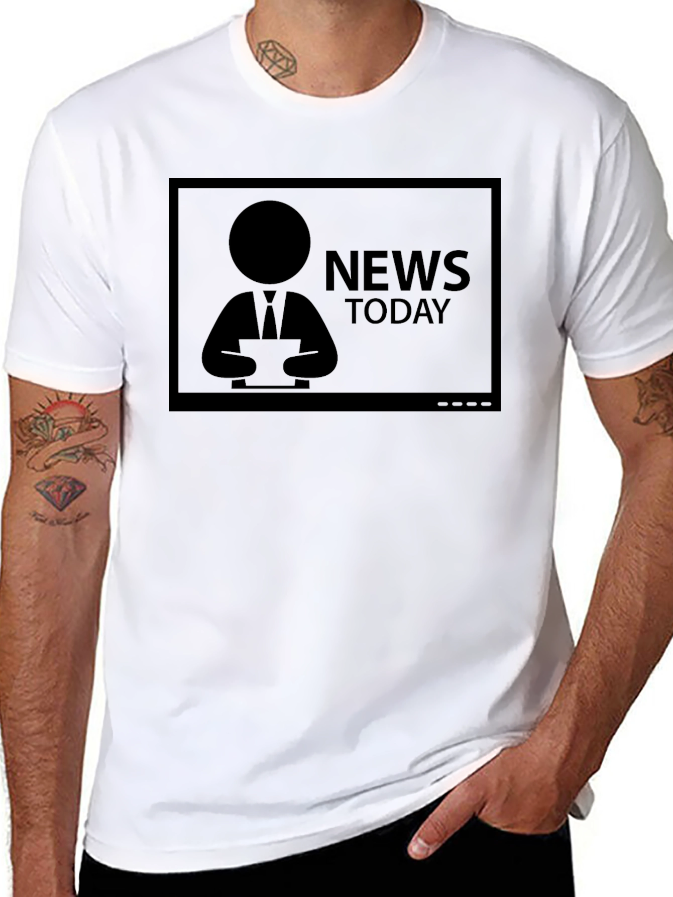 News Today Graphic T-Shirt