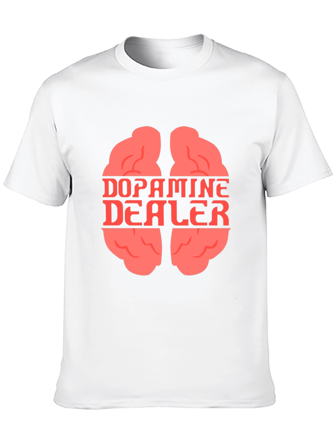 Dopamine Dealer Brain Graphic T-Shirt
