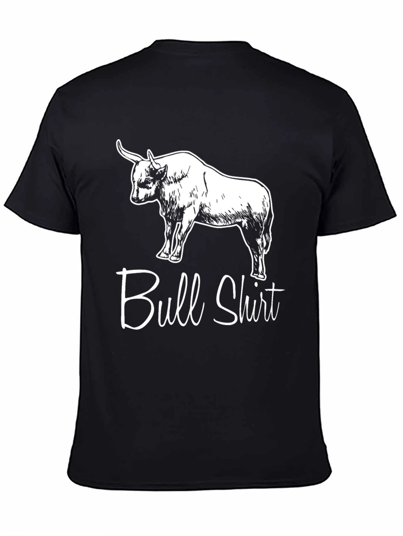 Bull Shirt Graphic Tee - Funny Animal T-Shirt