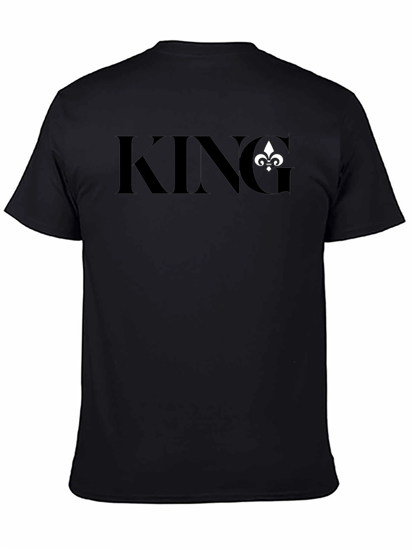 King Fleur-de-Lis Graphic T-Shirt