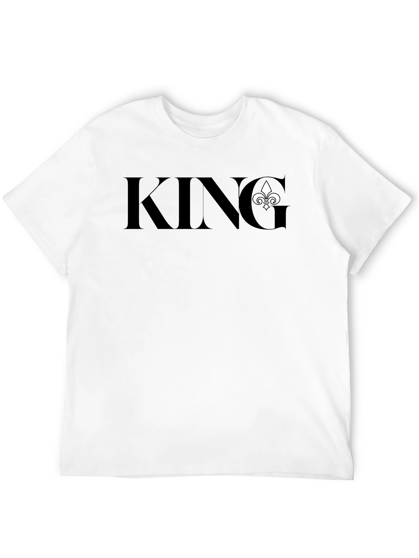 King Fleur-de-Lis Graphic T-Shirt