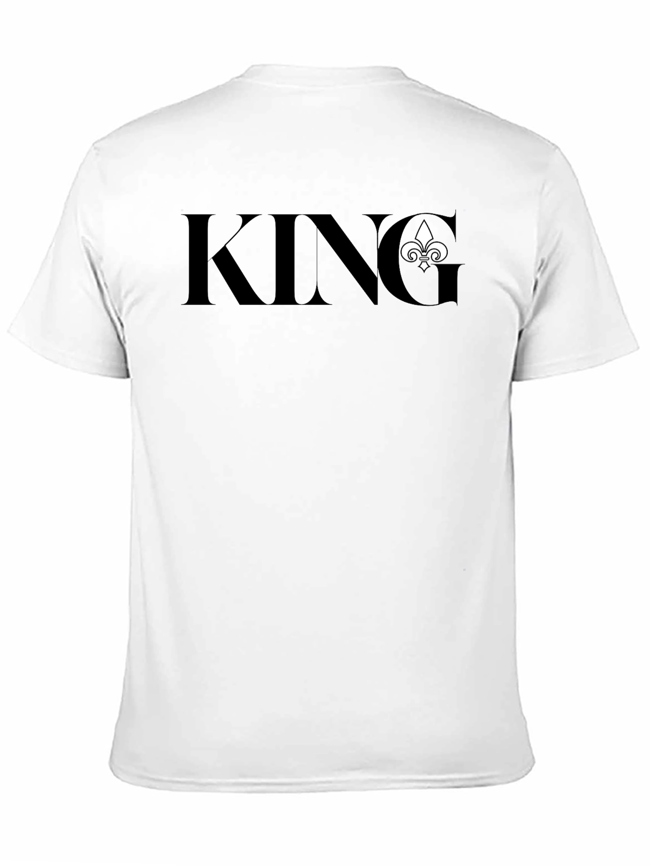 King Fleur-de-Lis Graphic T-Shirt