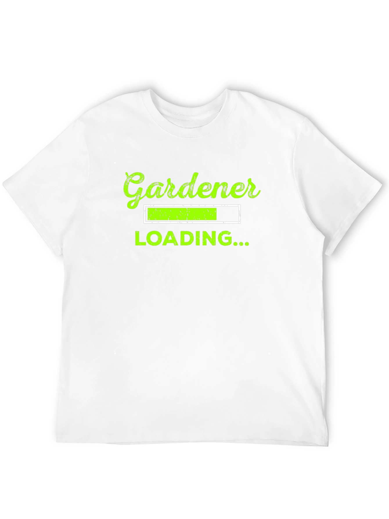 Gardener Loading Graphic T-Shirt - Black Cotton Tee