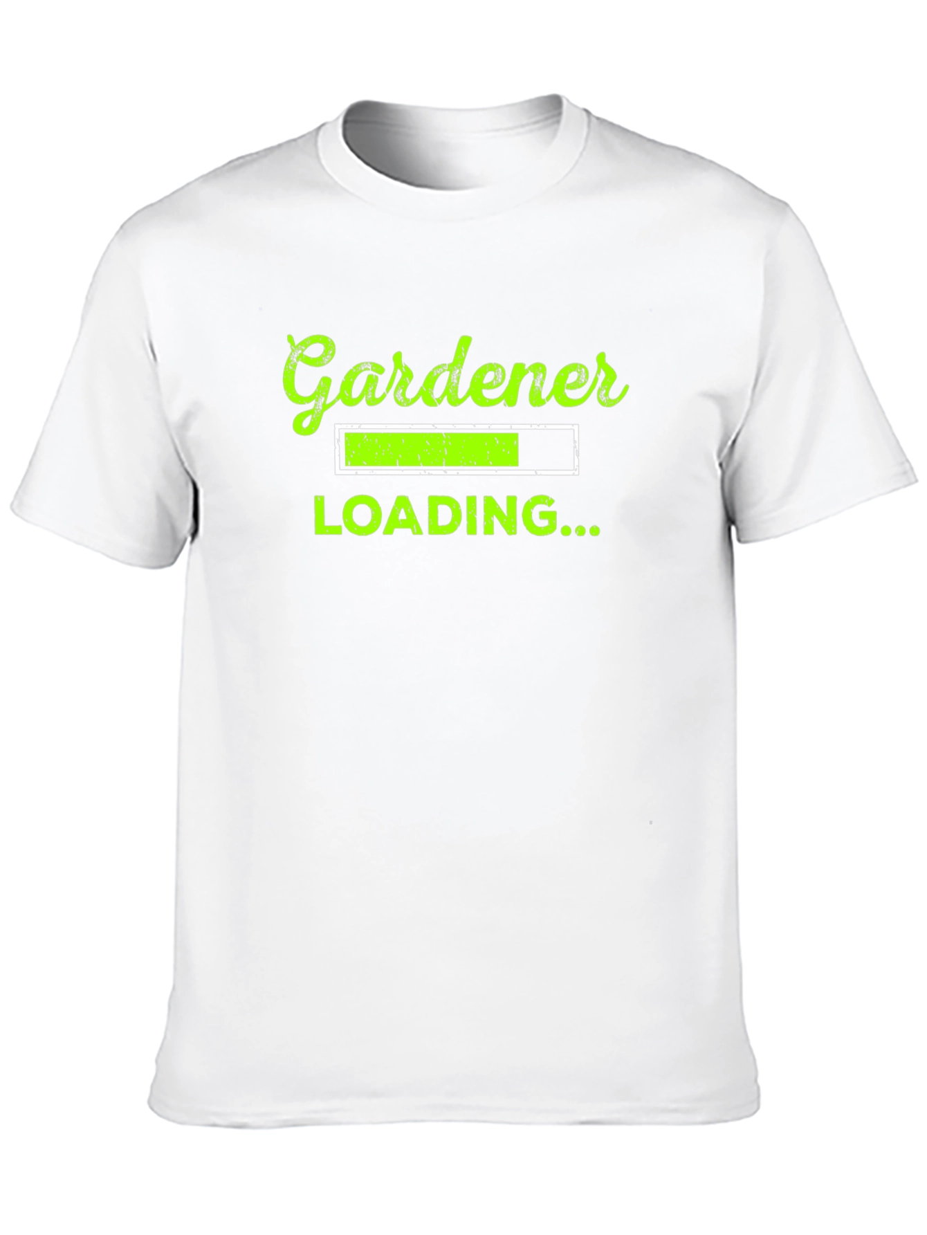 Gardener Loading Graphic T-Shirt - Black Cotton Tee