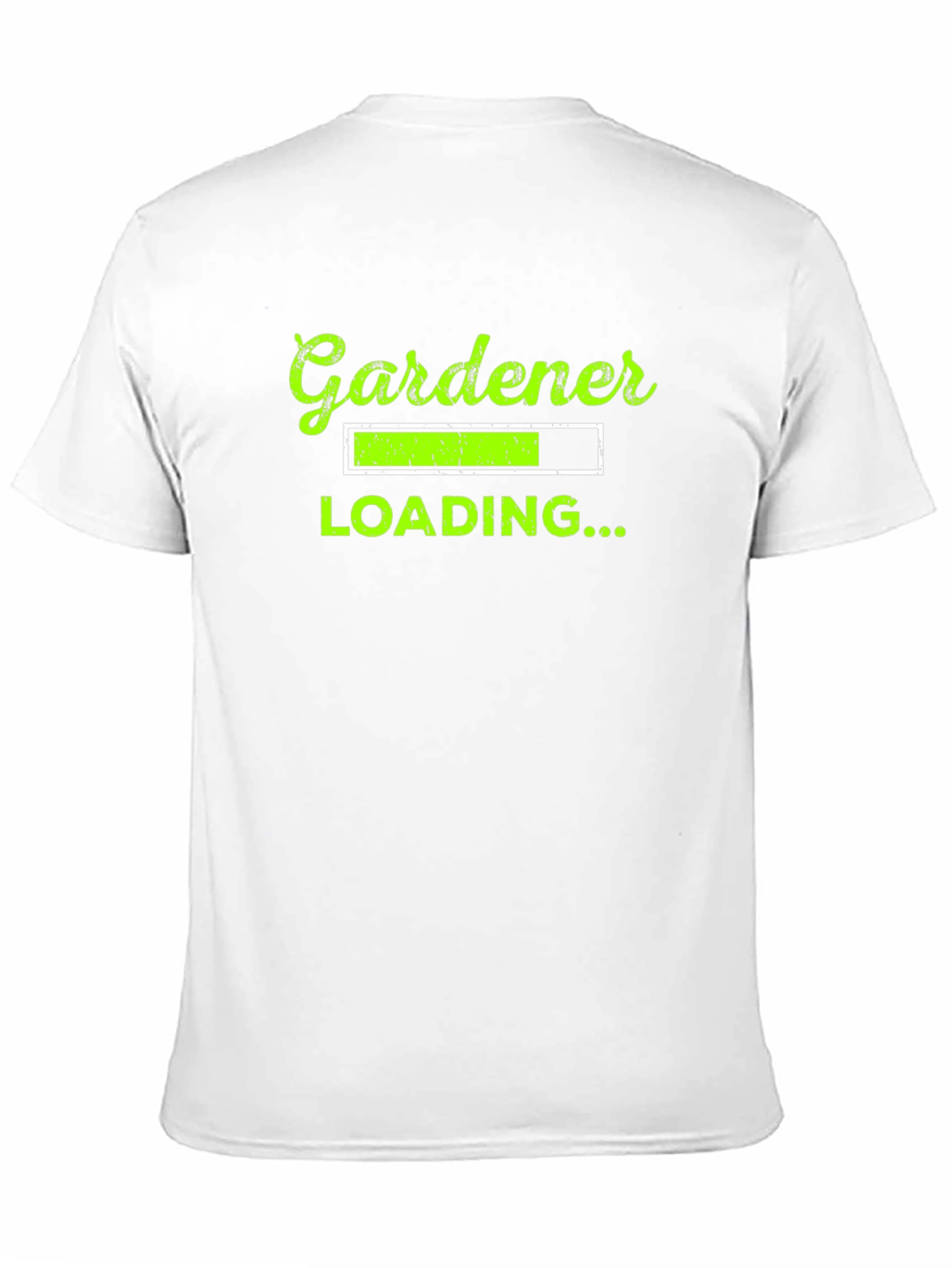 Gardener Loading Graphic T-Shirt - Black Cotton Tee