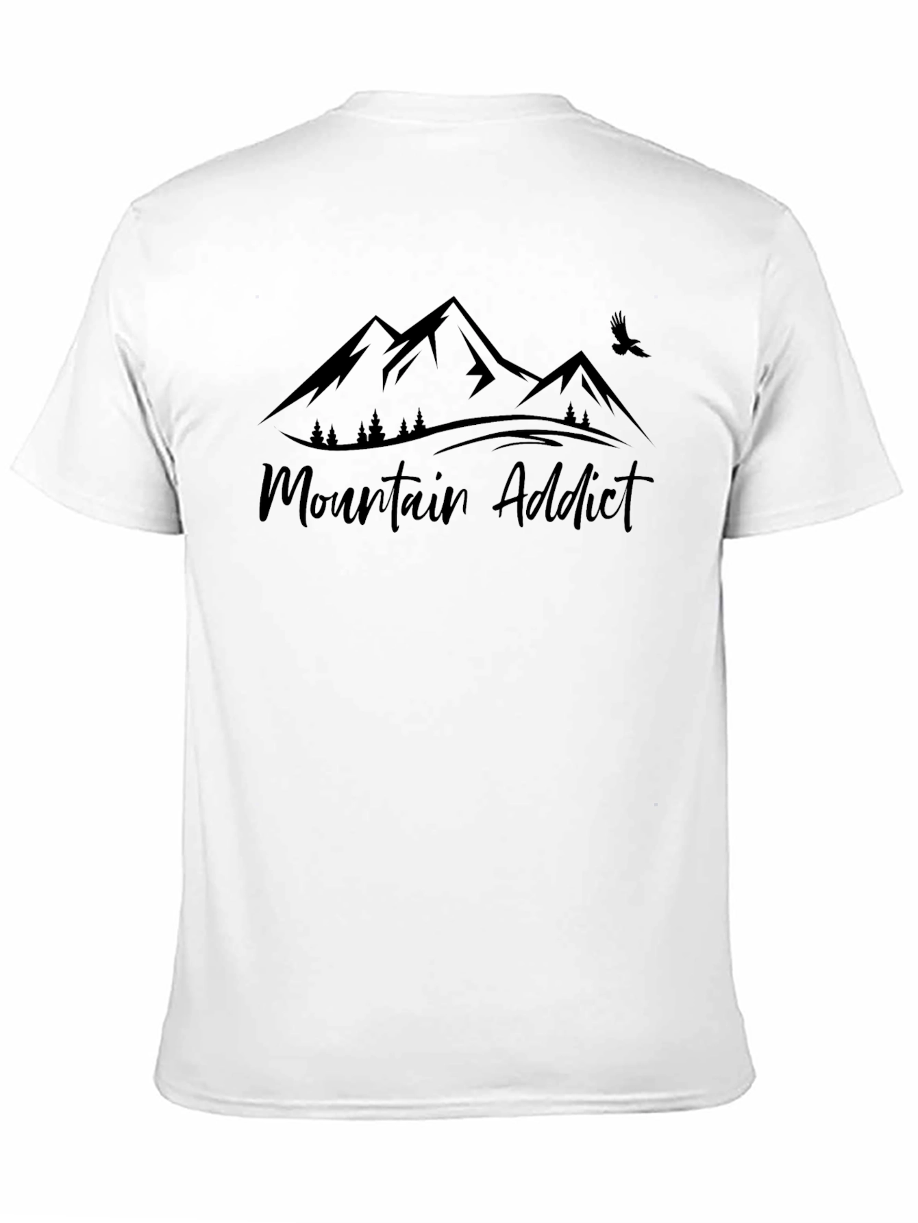 Mountain Addict Black T-Shirt - Adventure Ready