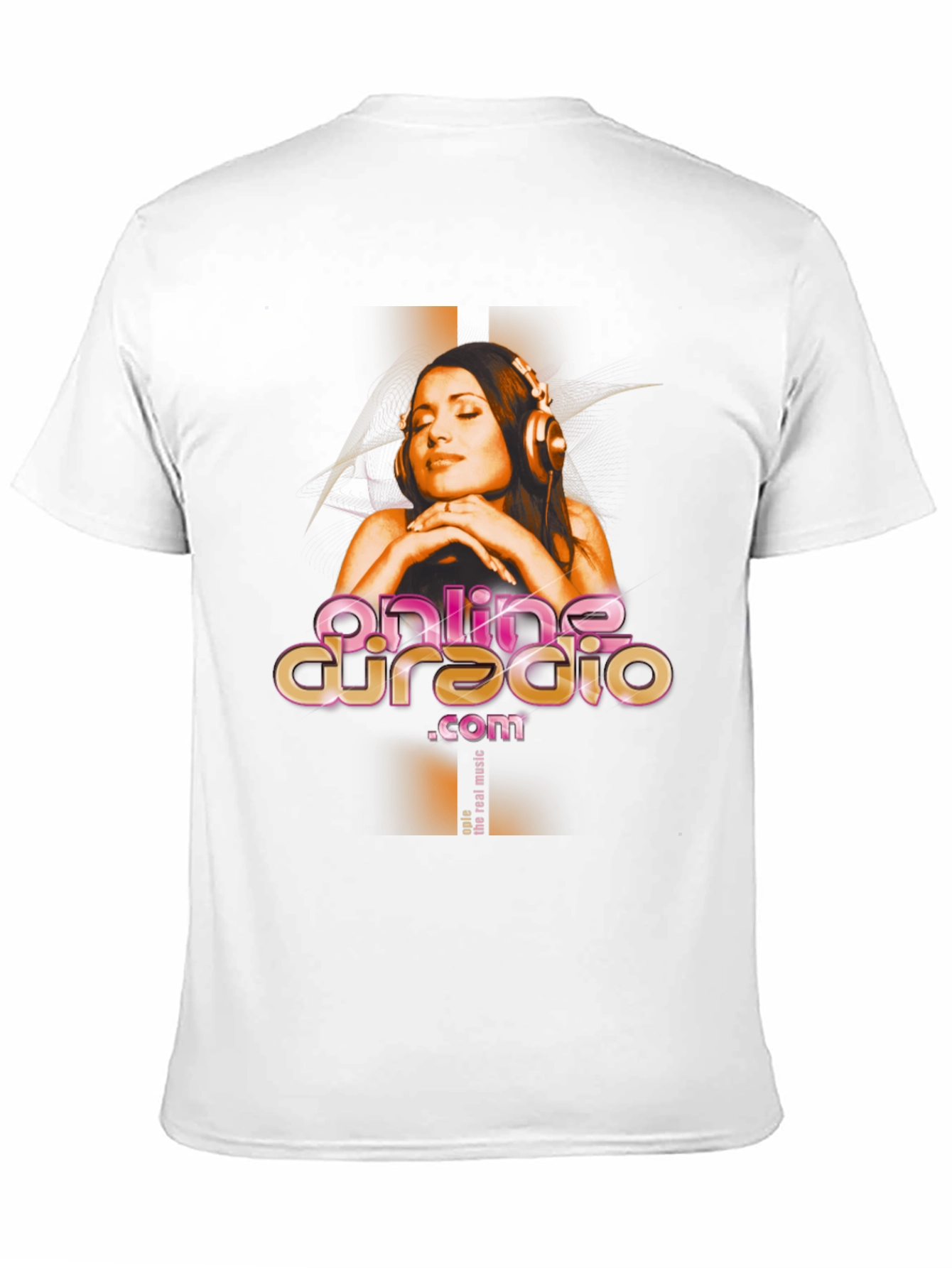 Online DJ Radio Graphic T-Shirt - Black