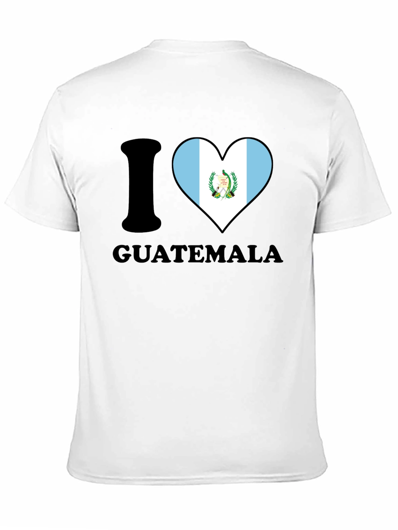 I Heart Guatemala T-Shirt - Mens Black Tee